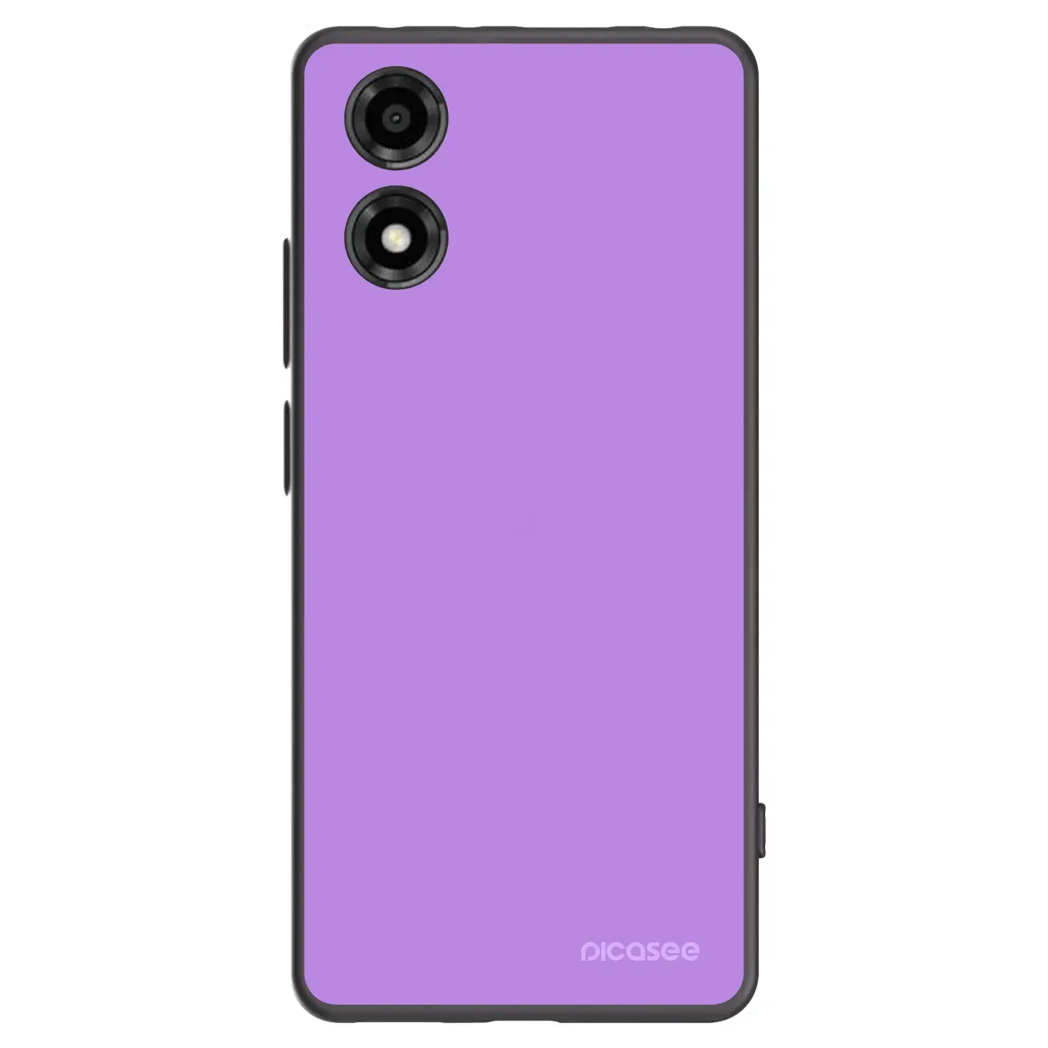 Silikonový černý obal pro Motorola Moto E14 - Mystic Melody