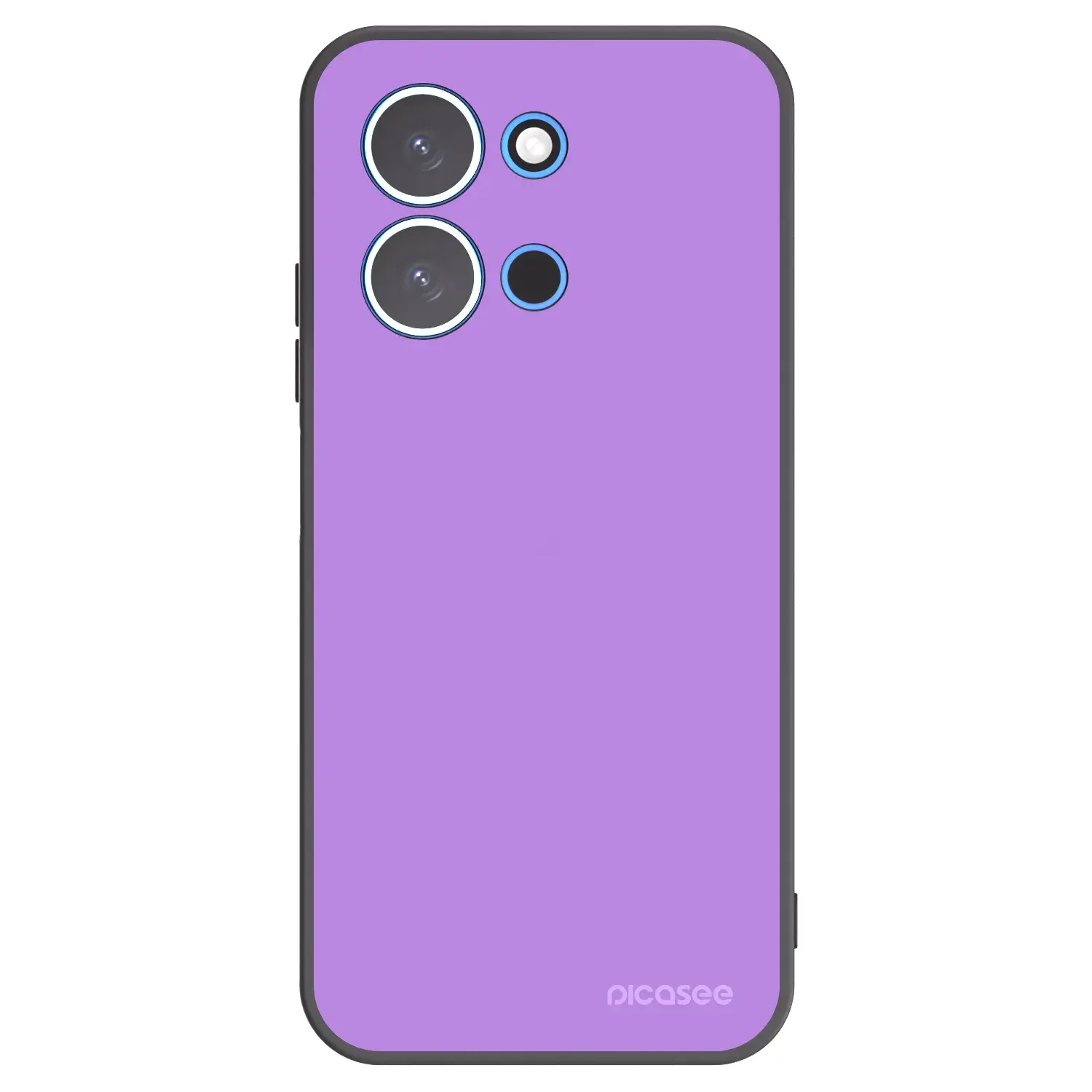 Silikonový černý obal pro Xiaomi Redmi 15C 4G - Mystic Melody