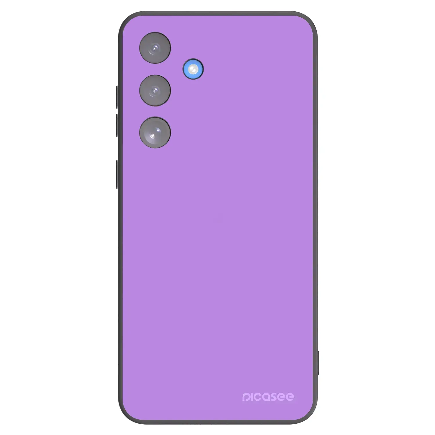 Silikonový černý obal pro Samsung Galaxy S25 FE 5G - Mystic Melody