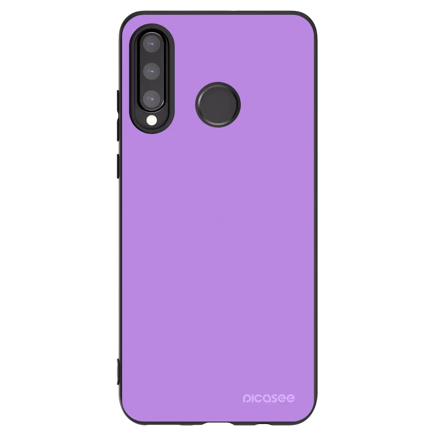 Silikonový černý obal pro Huawei P30 Lite - Mystic Melody