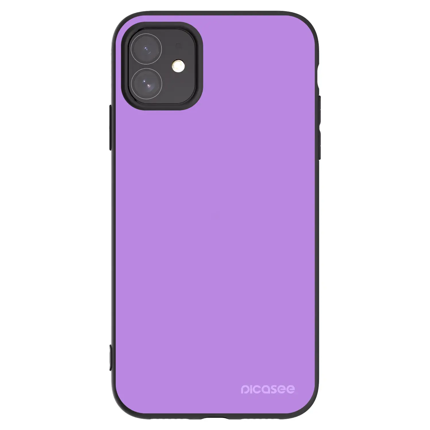 Silikonový černý obal pro Apple iPhone 11 - Mystic Melody