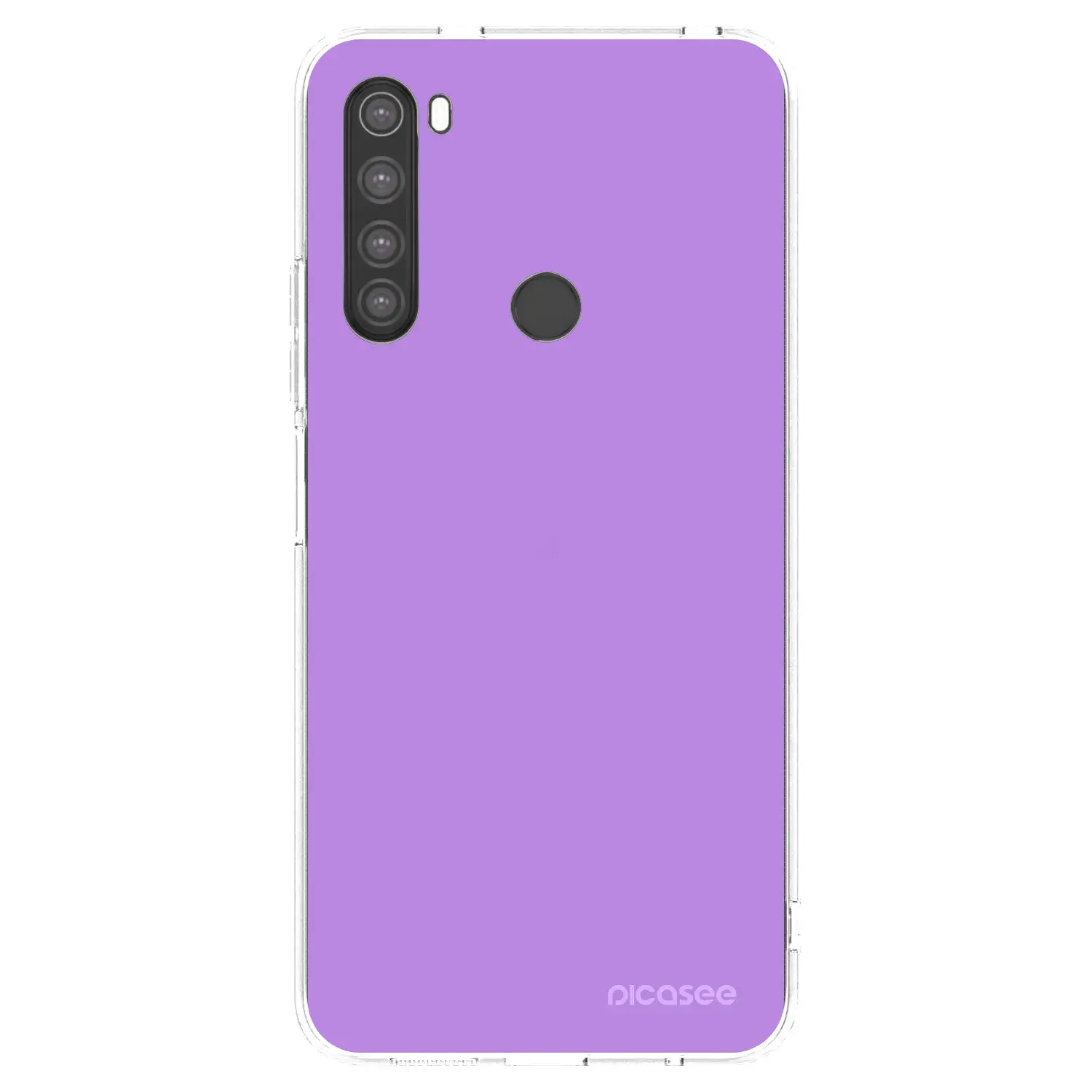 Silikonový průhledný obal pro Xiaomi Redmi Note 8 - Mystic Melody
