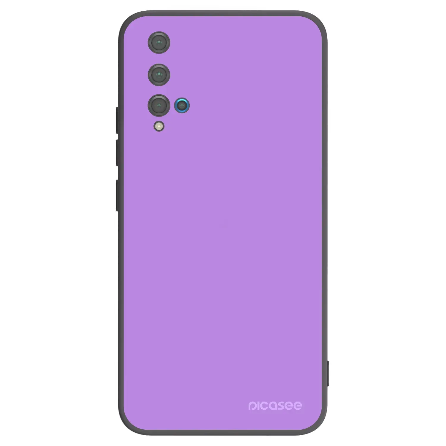 Silikonový černý obal pro Huawei Nova 5T - Mystic Melody