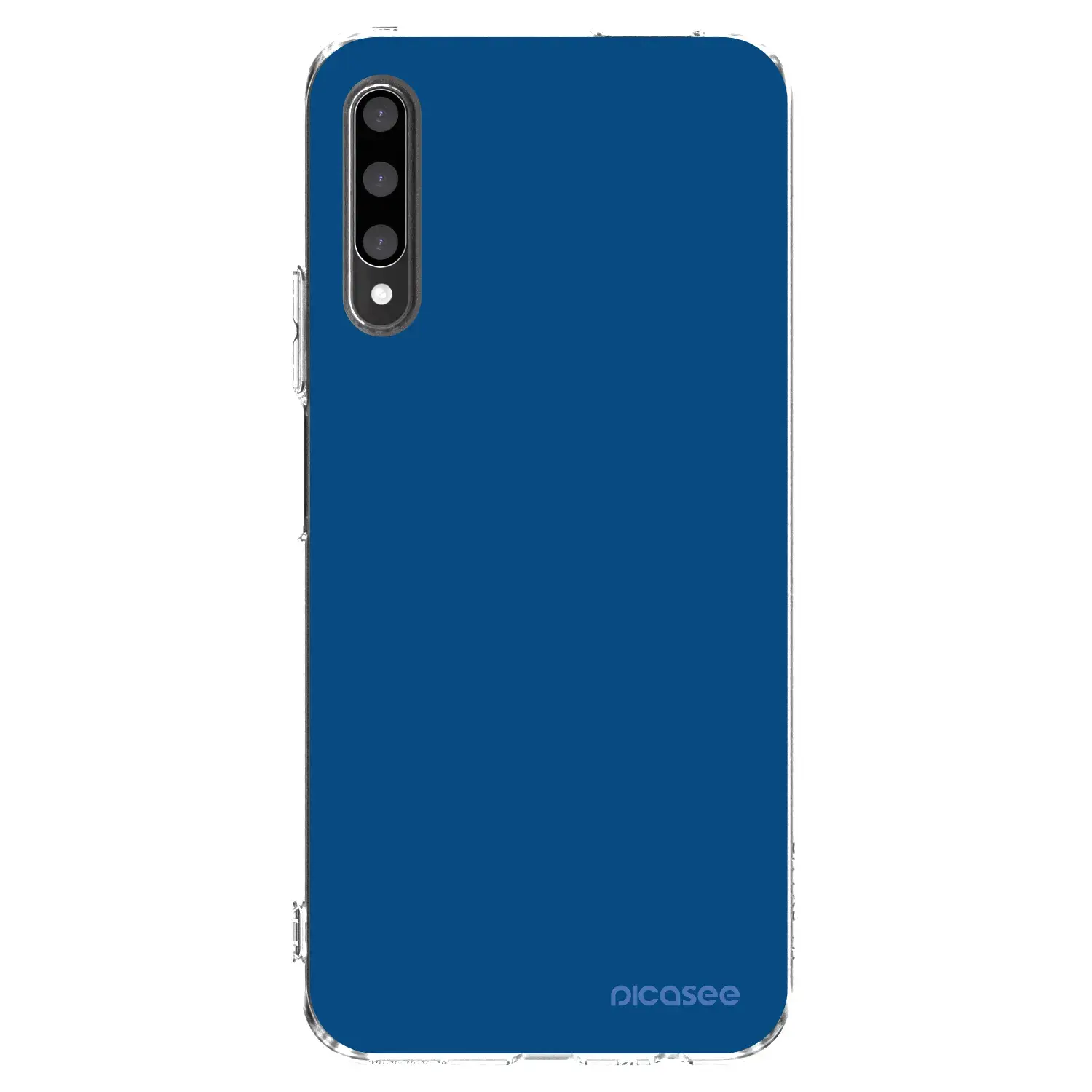 Silikonový průhledný obal pro Honor 9X Pro - Navy Blue