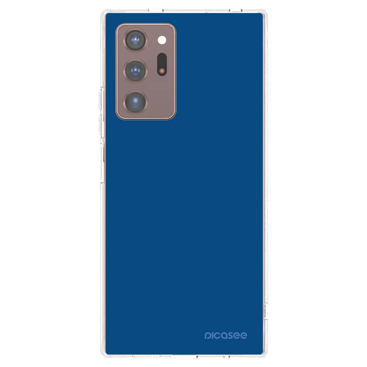 Silikonový průhledný obal pro Samsung Galaxy Note 20 Ultra - Navy Blue
