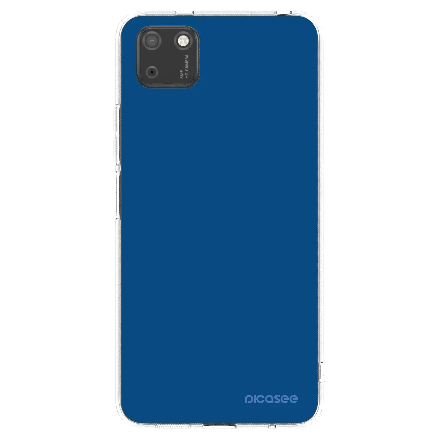 Silikonový průhledný obal pro Huawei Y5P - Navy Blue