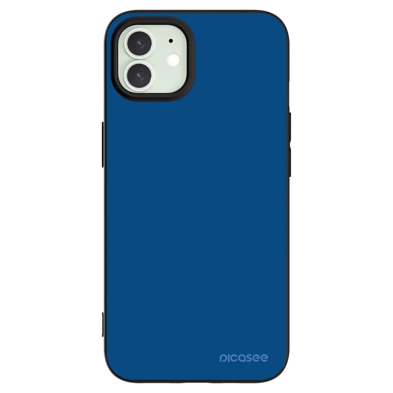 Silikonový černý obal pro Apple iPhone 12 Pro - Navy Blue