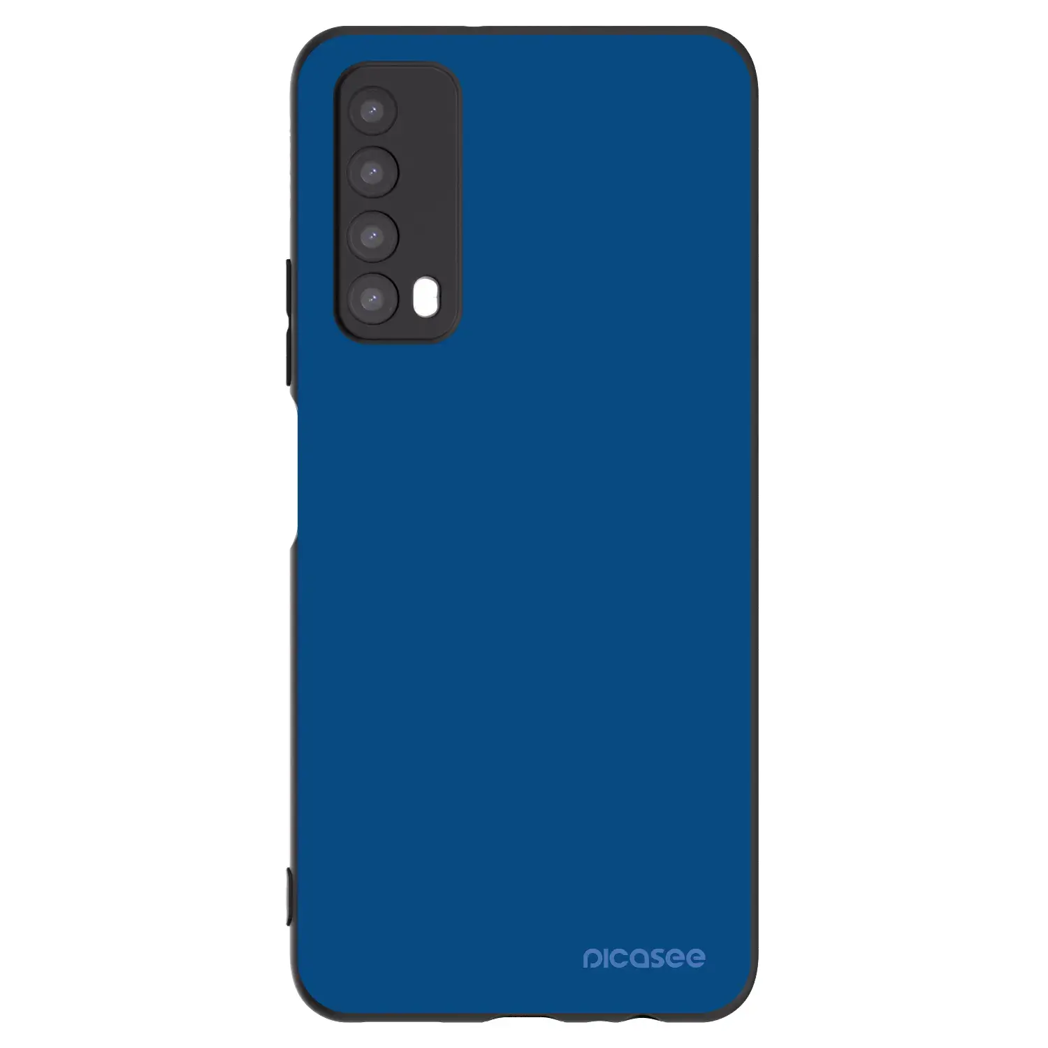 Silikonový černý obal pro Huawei P Smart 2021 - Navy Blue