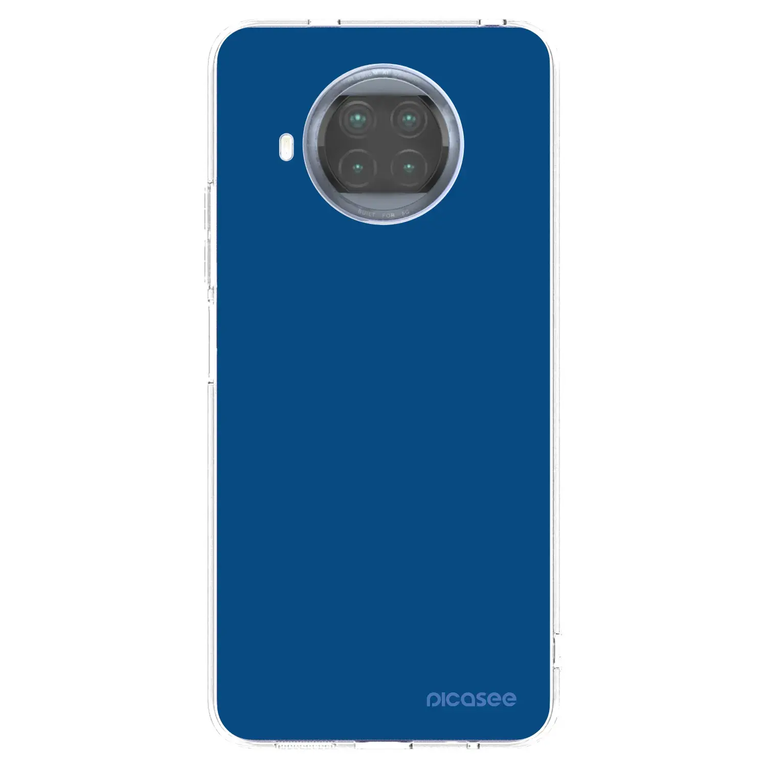 Silikonový průhledný obal pro Xiaomi Mi 10T Lite - Navy Blue