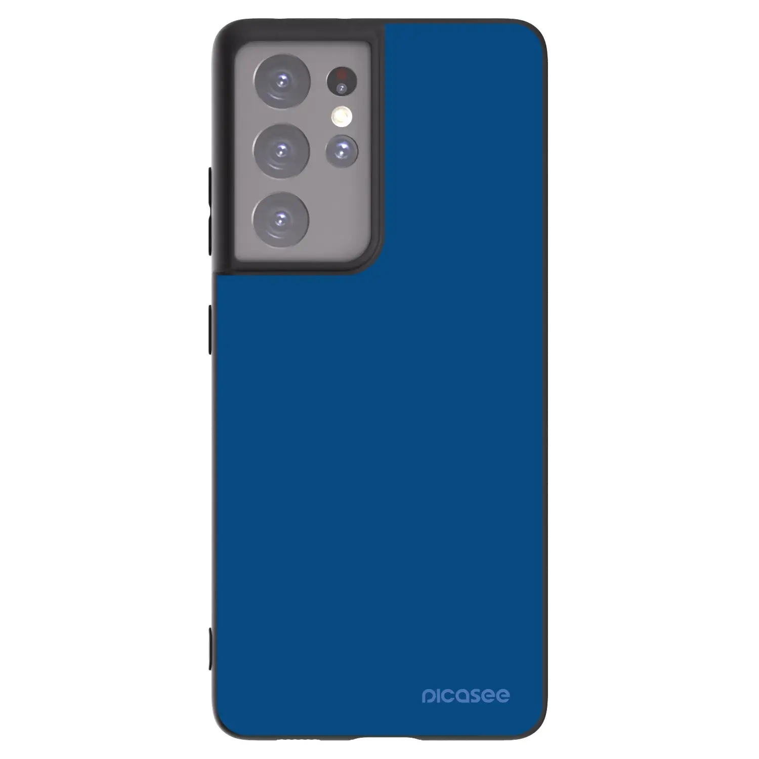 Silikonový černý obal pro Samsung Galaxy S21 Ultra 5G G998B - Navy Blue