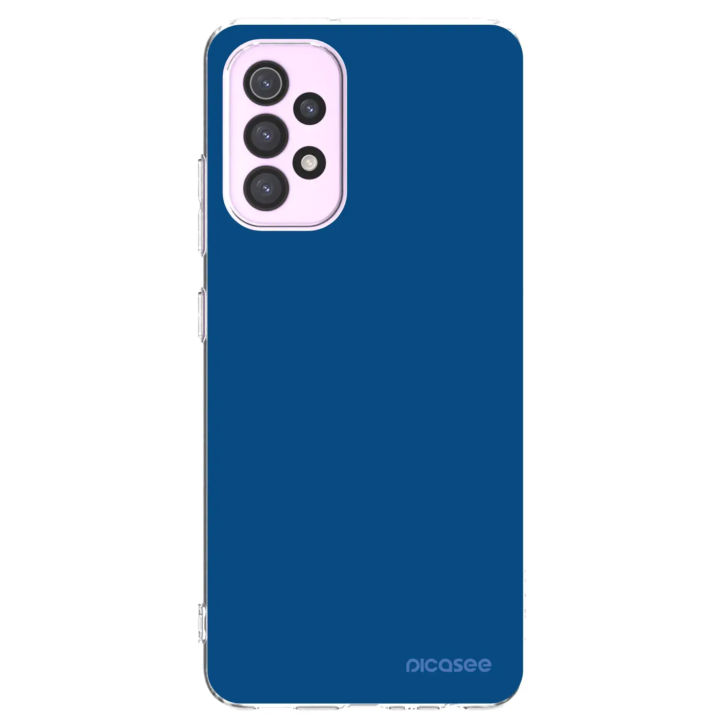 Silikonový průhledný obal pro Samsung Galaxy A32 5G A326B - Navy Blue