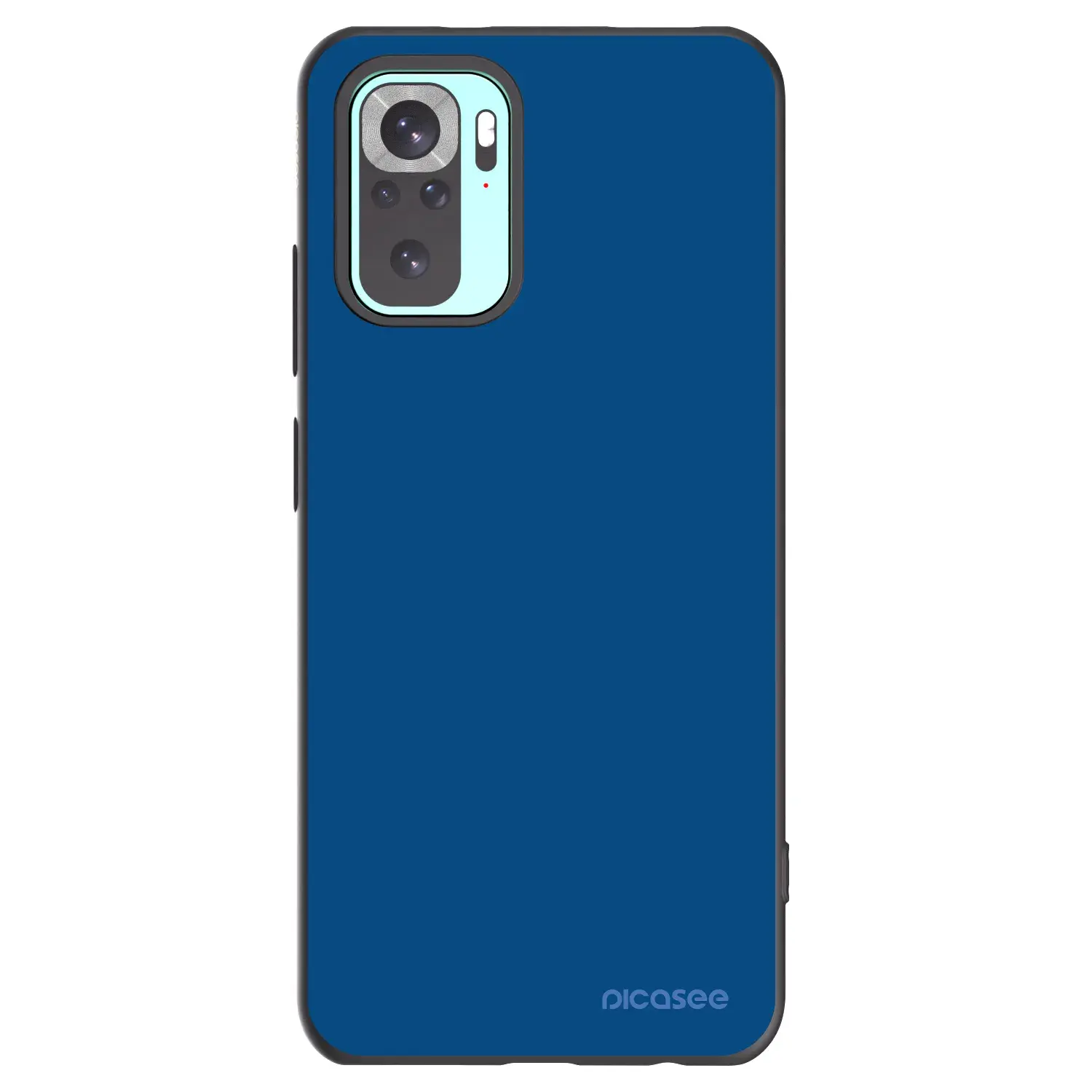 Silikonový černý obal pro Xiaomi Redmi Note 10 Pro - Navy Blue