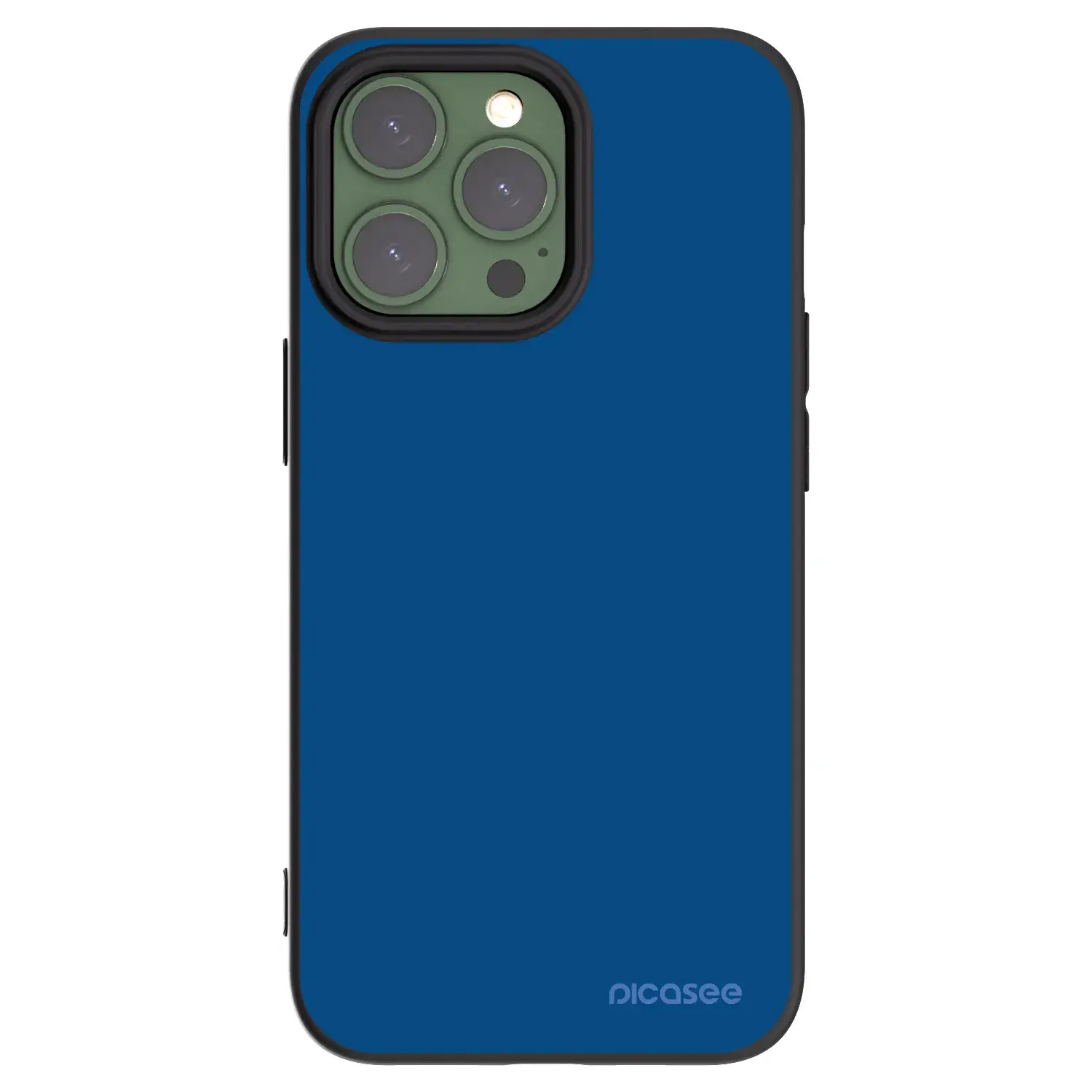 Silikonový černý obal pro Apple iPhone 13 Pro - Navy Blue