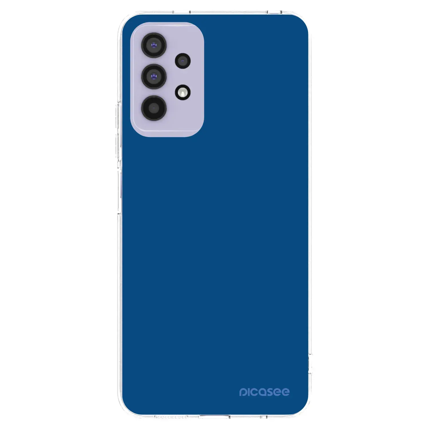 Silikonový průhledný obal pro Samsung Galaxy A32 4G SM-A325F - Navy Blue