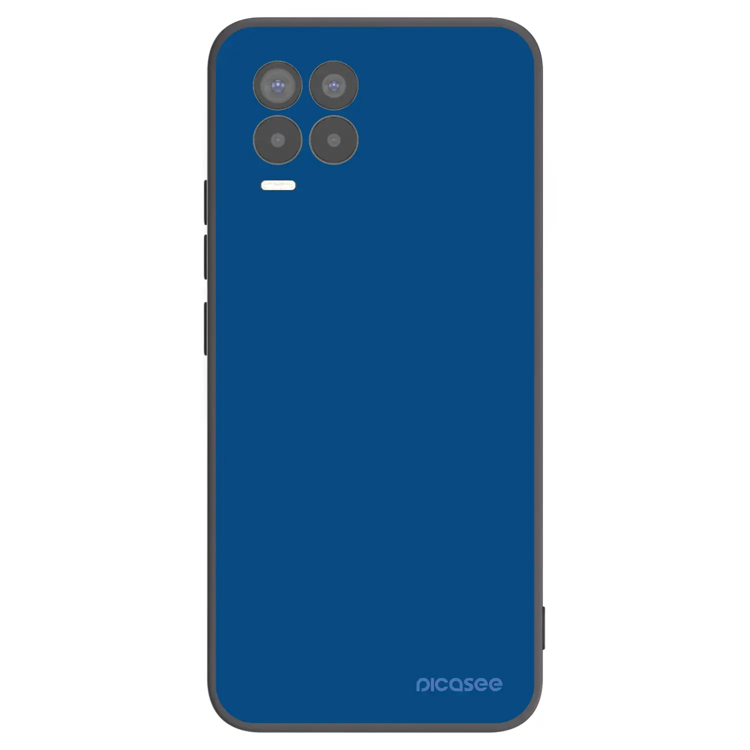 Silikonový černý obal pro Realme 8 Pro - Navy Blue