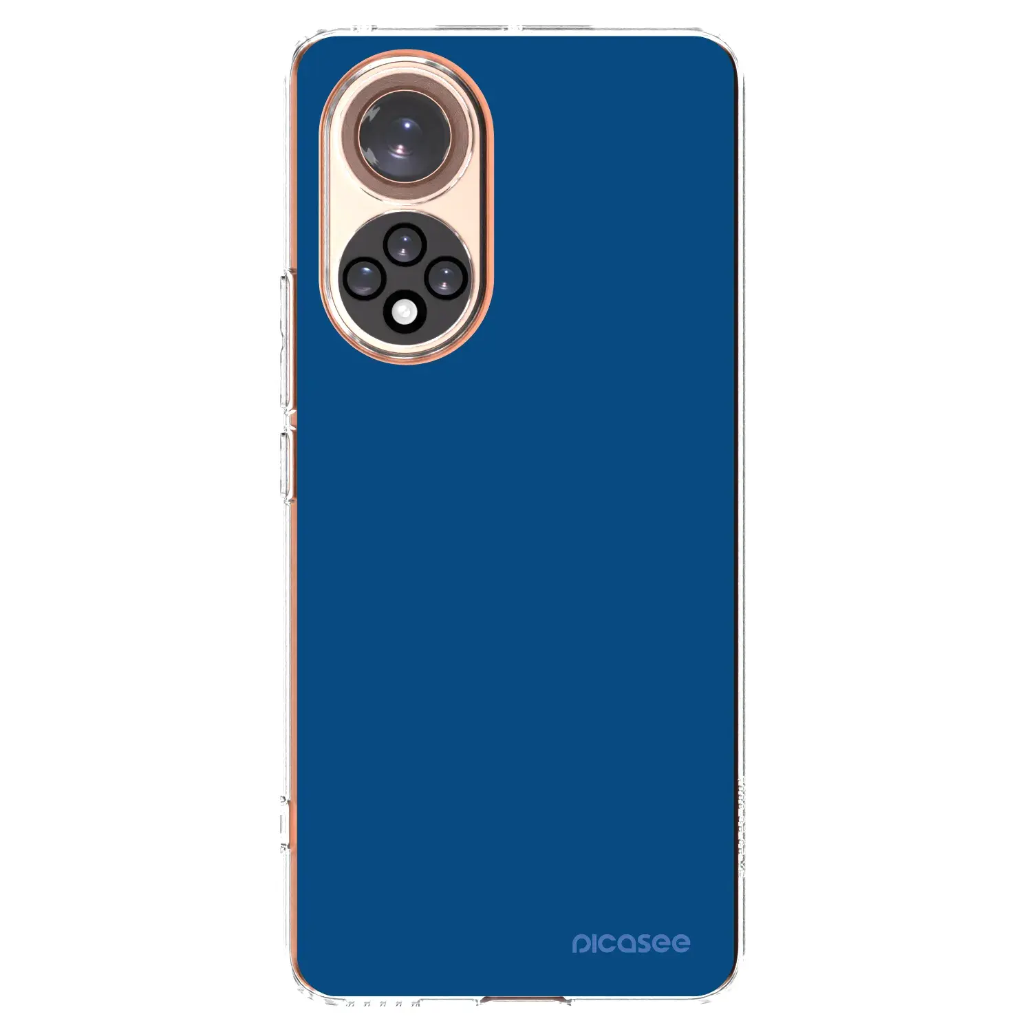 Silikonový průhledný obal pro Huawei Nova 9 - Navy Blue