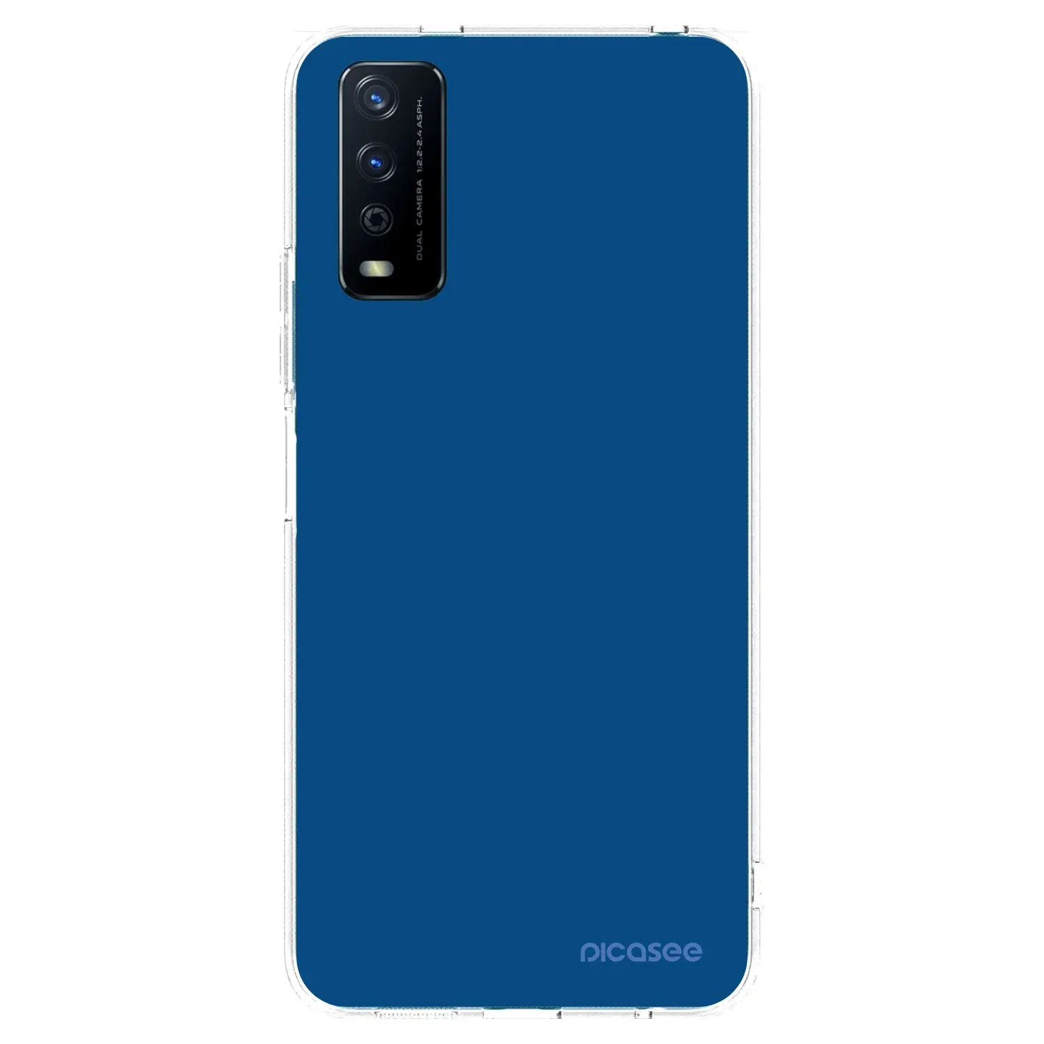 Silikonový průhledný obal pro Vivo Y11s - Navy Blue