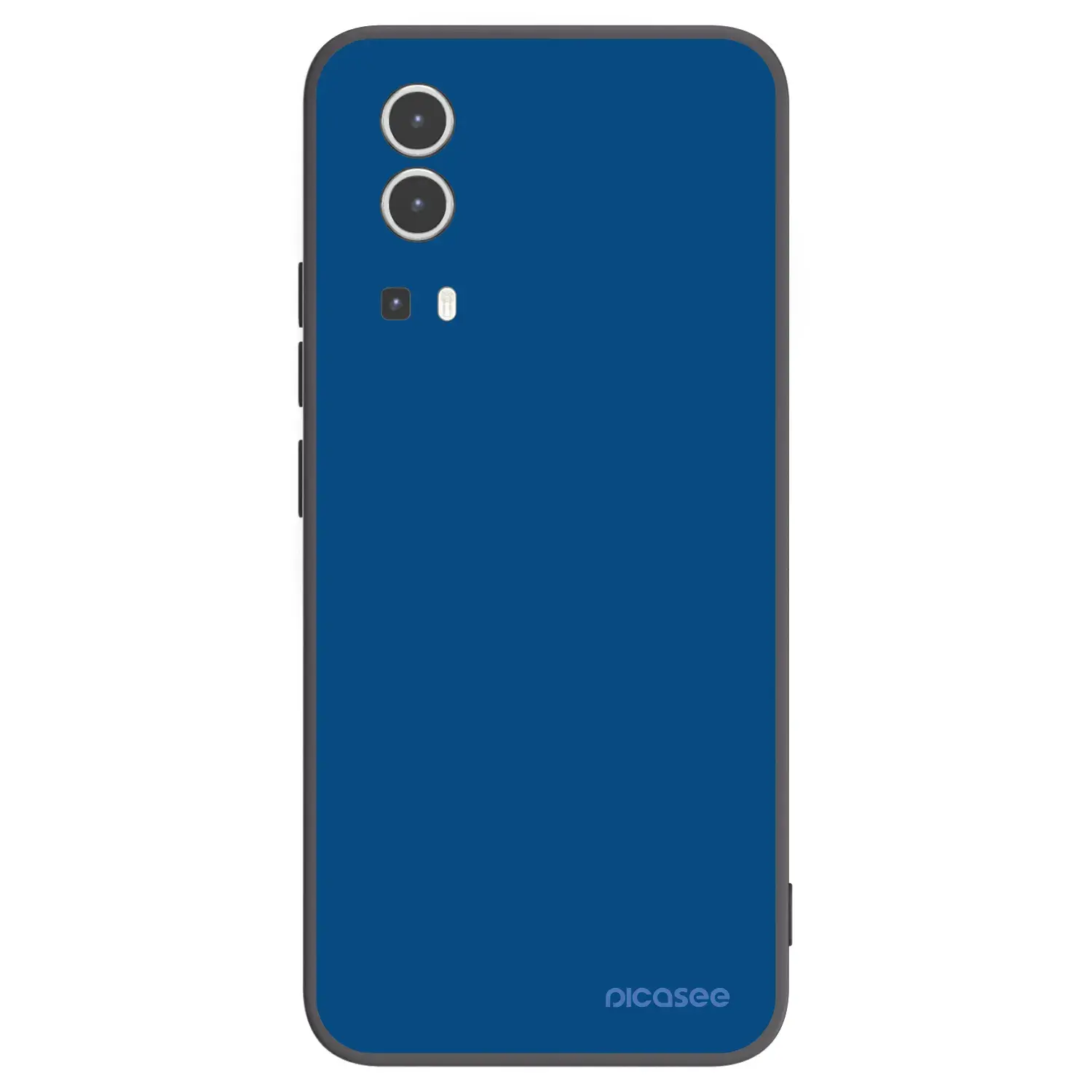 Silikonový černý obal pro Vivo Y72 5G - Navy Blue