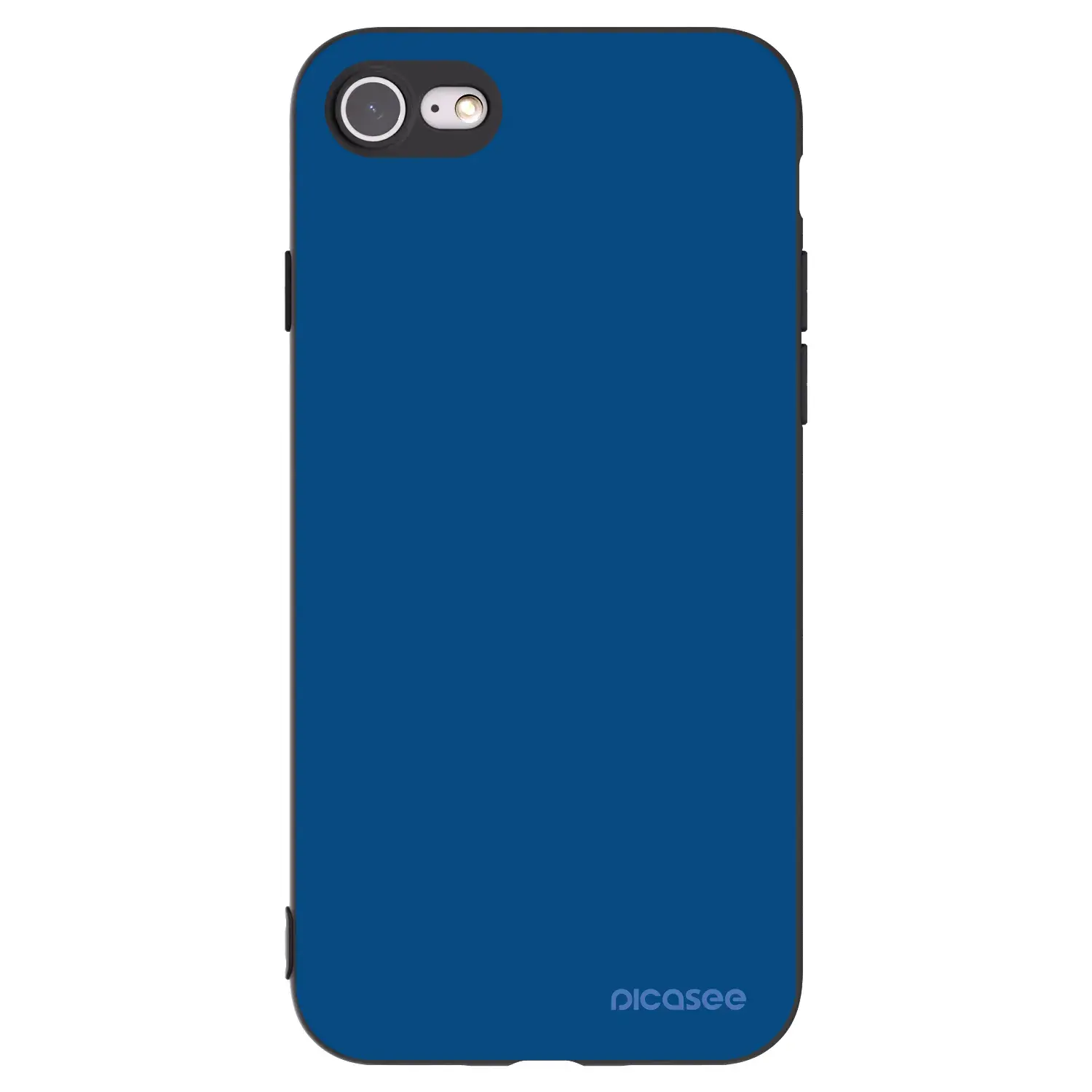 Silikonový černý obal pro Apple iPhone SE 2022 - Navy Blue