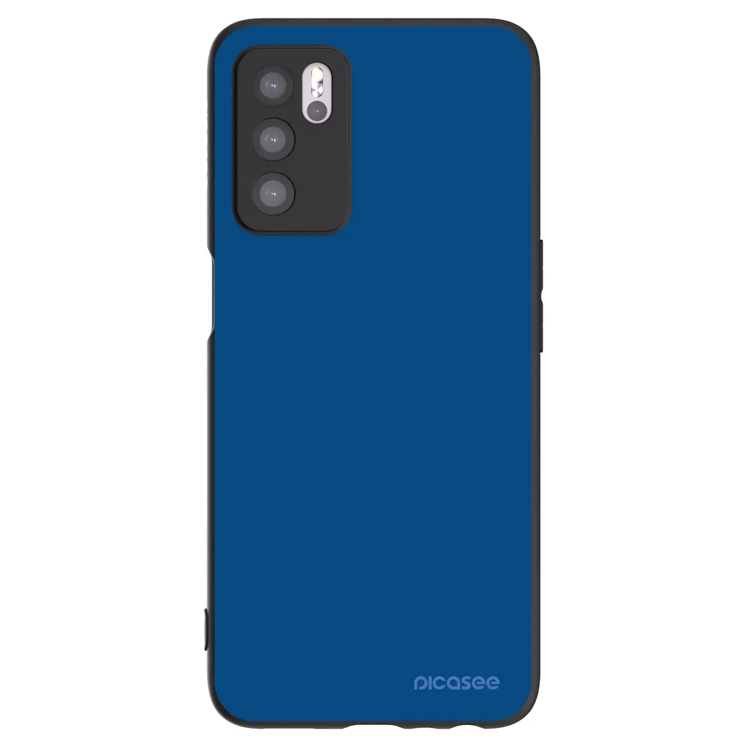 Silikonový černý obal pro OPPO A16s - Navy Blue