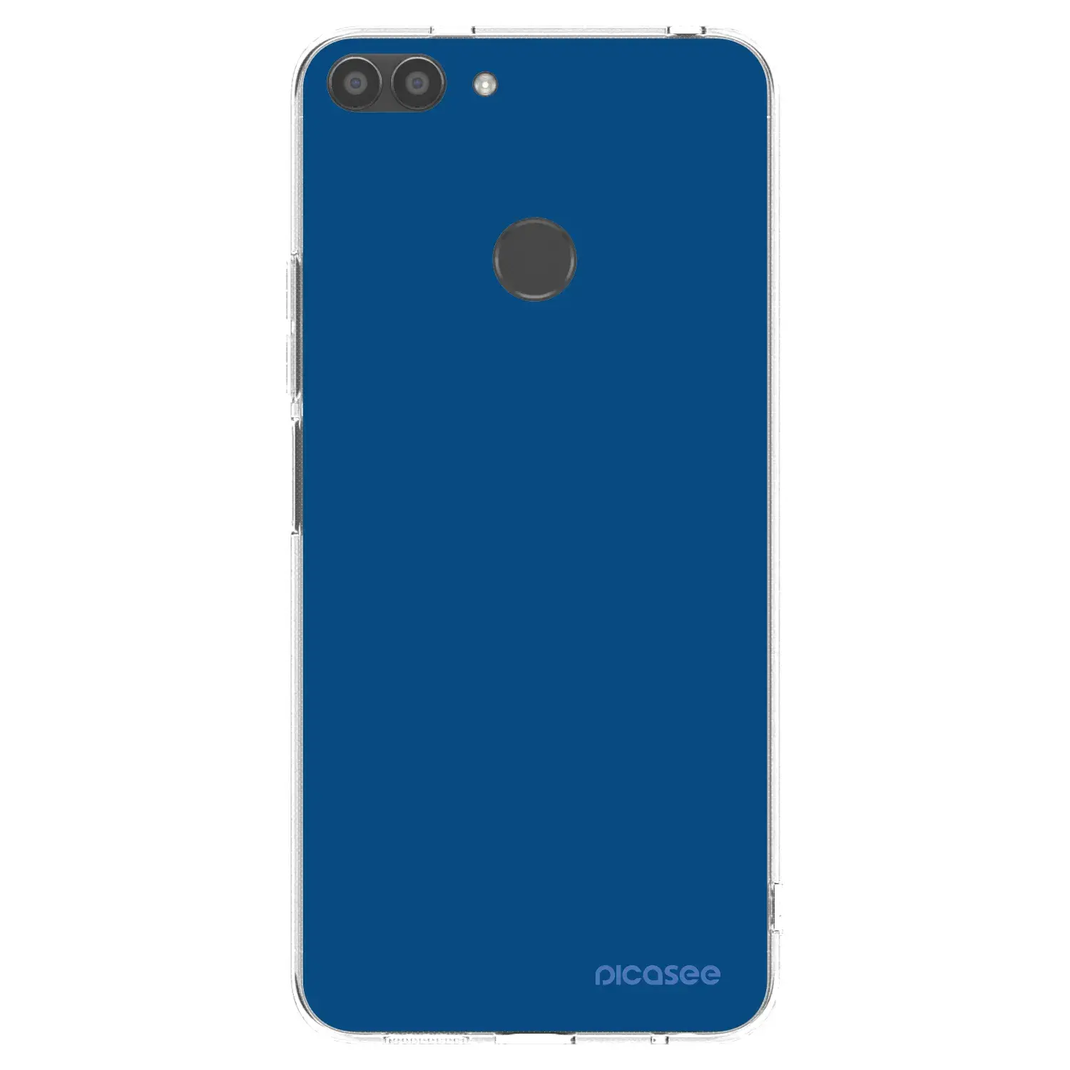 Silikonový průhledný obal pro Huawei P Smart - Navy Blue