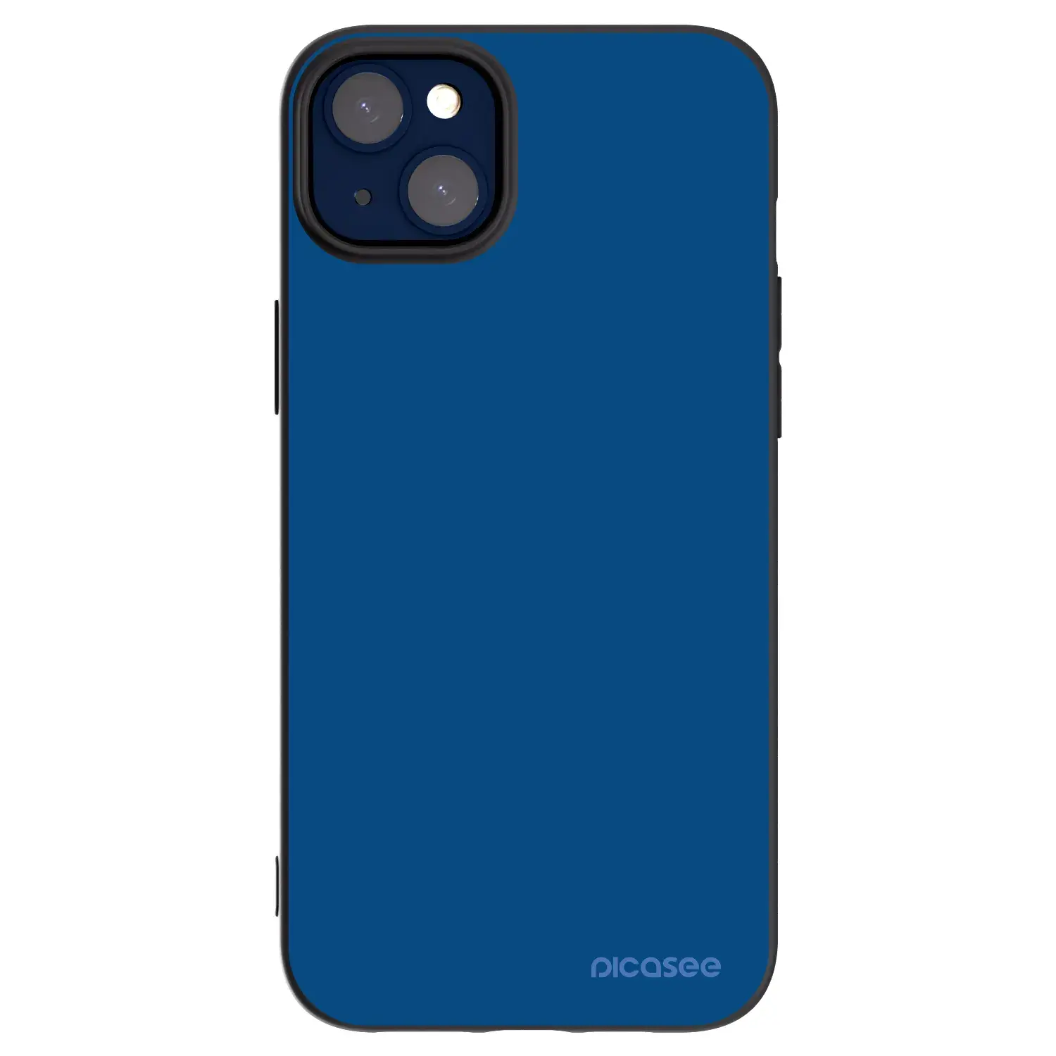 Silikonový černý obal pro Apple iPhone 14 Plus - Navy Blue