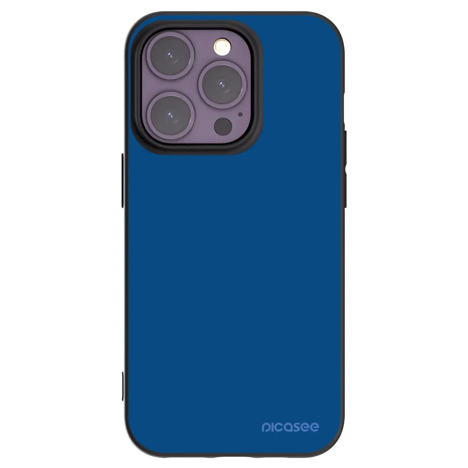 Silikonový černý obal pro Apple iPhone 14 Pro - Navy Blue