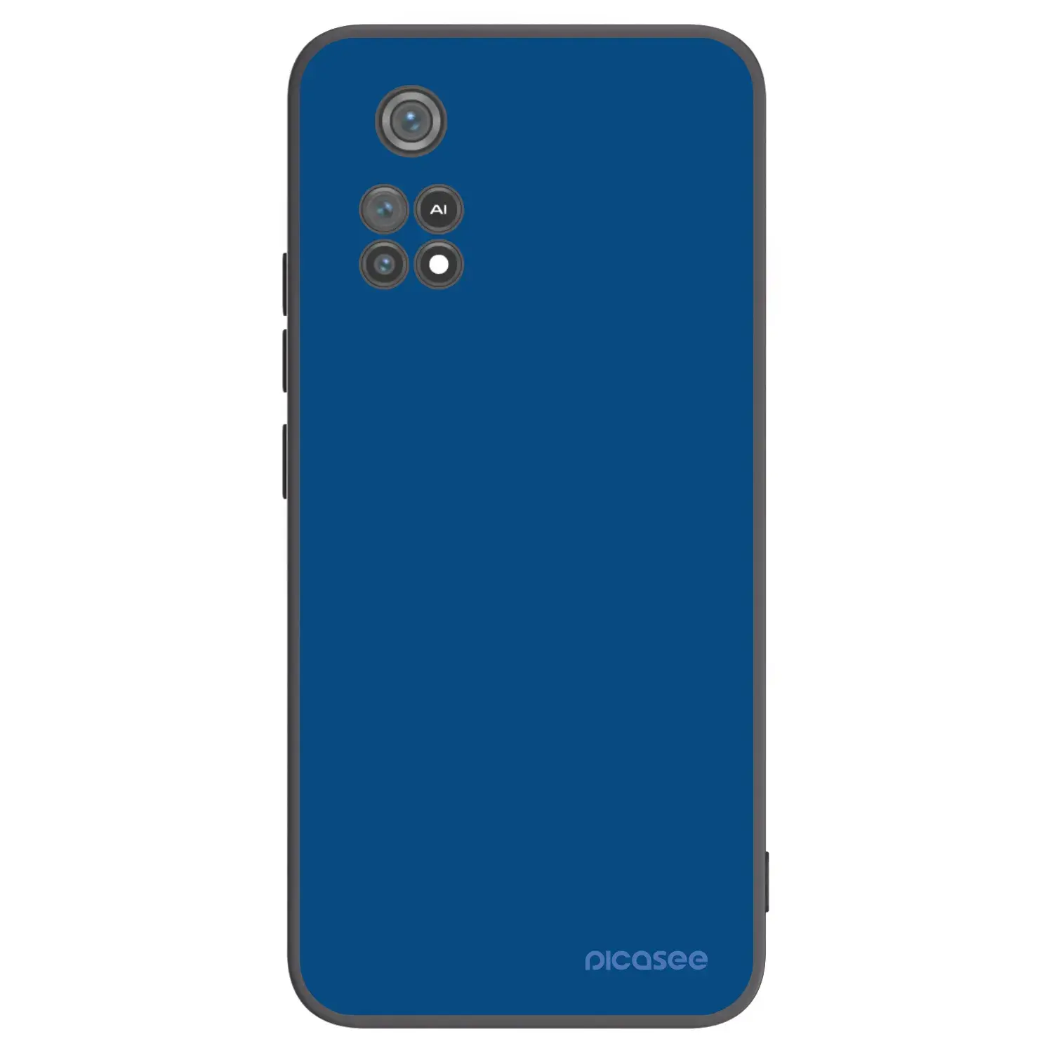 Silikonový černý obal pro Xiaomi Poco M4 Pro - Navy Blue