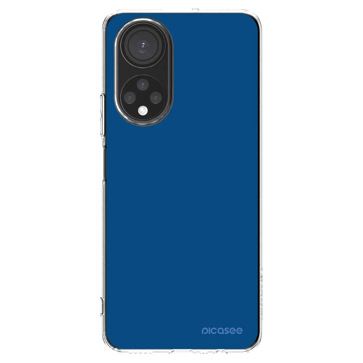 Silikonový průhledný obal pro Honor X7 - Navy Blue