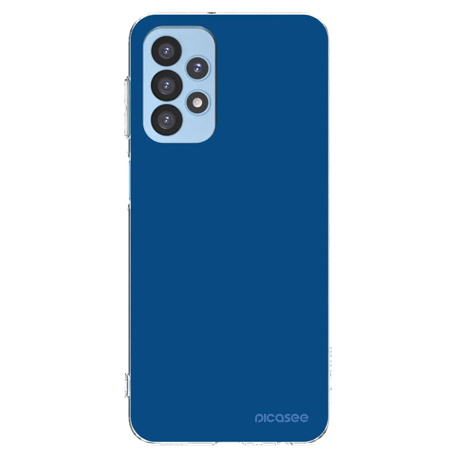 Silikonový průhledný obal pro Samsung Galaxy A23 A235F 4G - Navy Blue