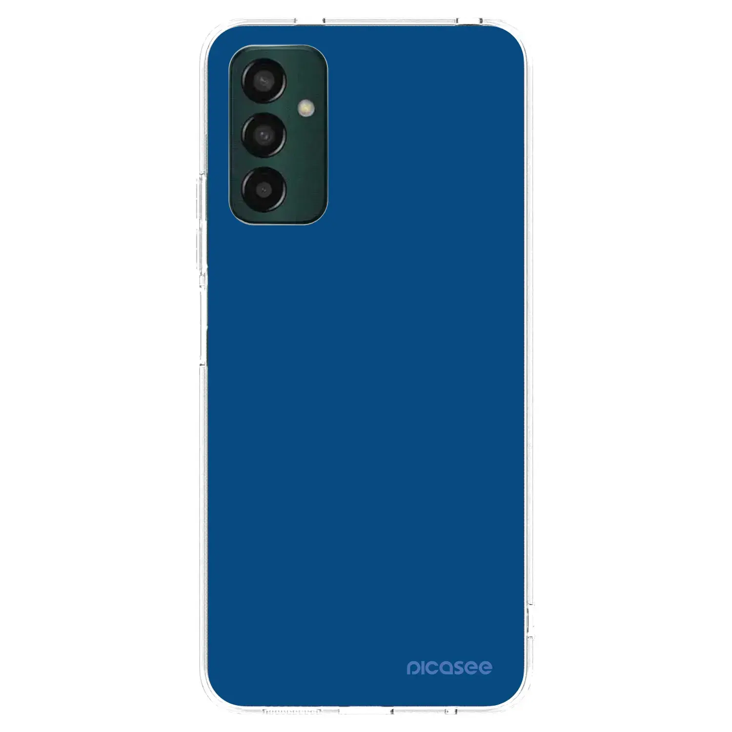 Silikonový průhledný obal pro Samsung Galaxy M23 5G - Navy Blue