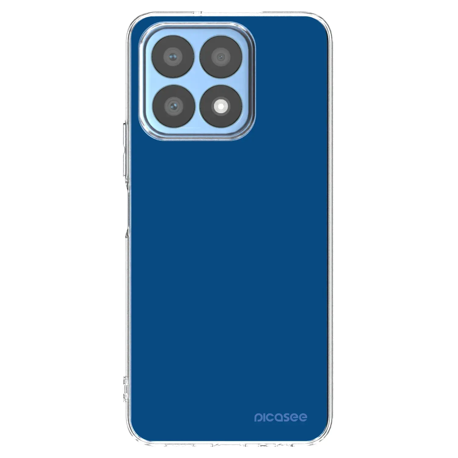 Silikonový průhledný obal pro Honor X8a - Navy Blue