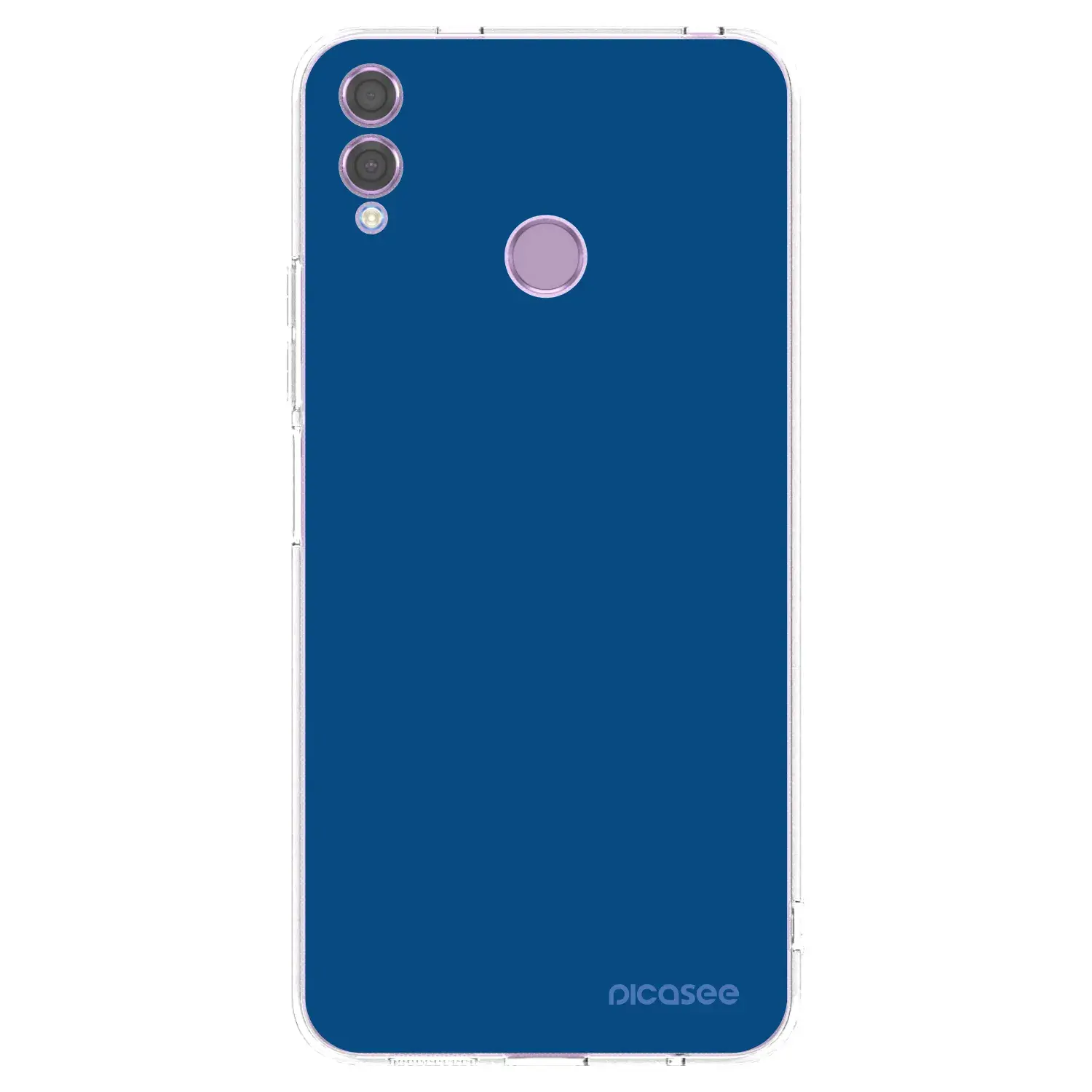 Silikonový průhledný obal pro Honor 8X - Navy Blue