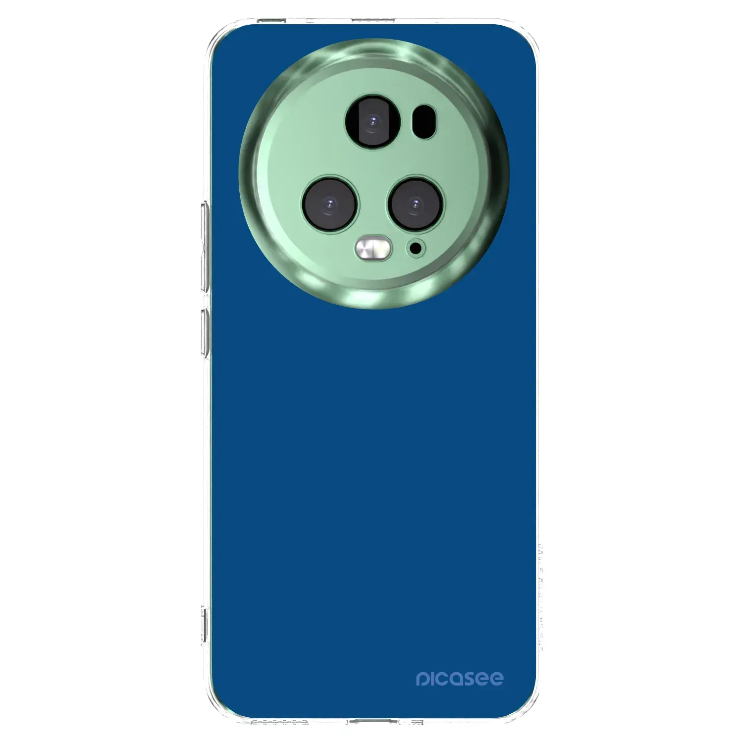 Silikonový průhledný obal pro Honor Magic5 Pro - Navy Blue