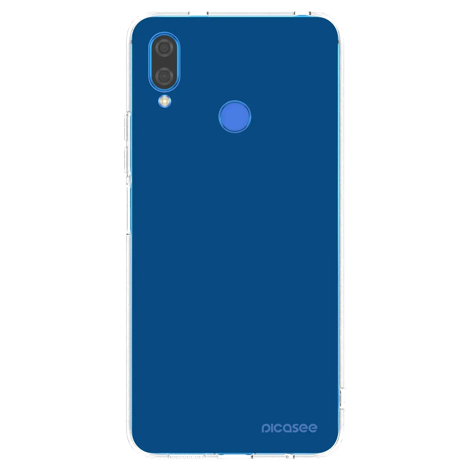Silikonový průhledný obal pro Huawei Nova 3 - Navy Blue