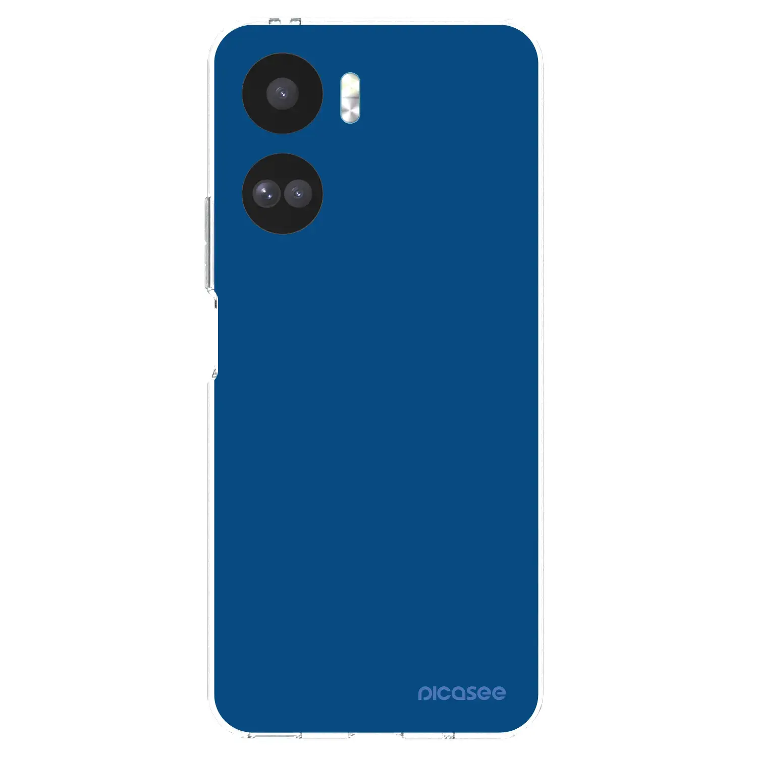Silikonový průhledný obal pro Honor 90 Lite 5G - Navy Blue