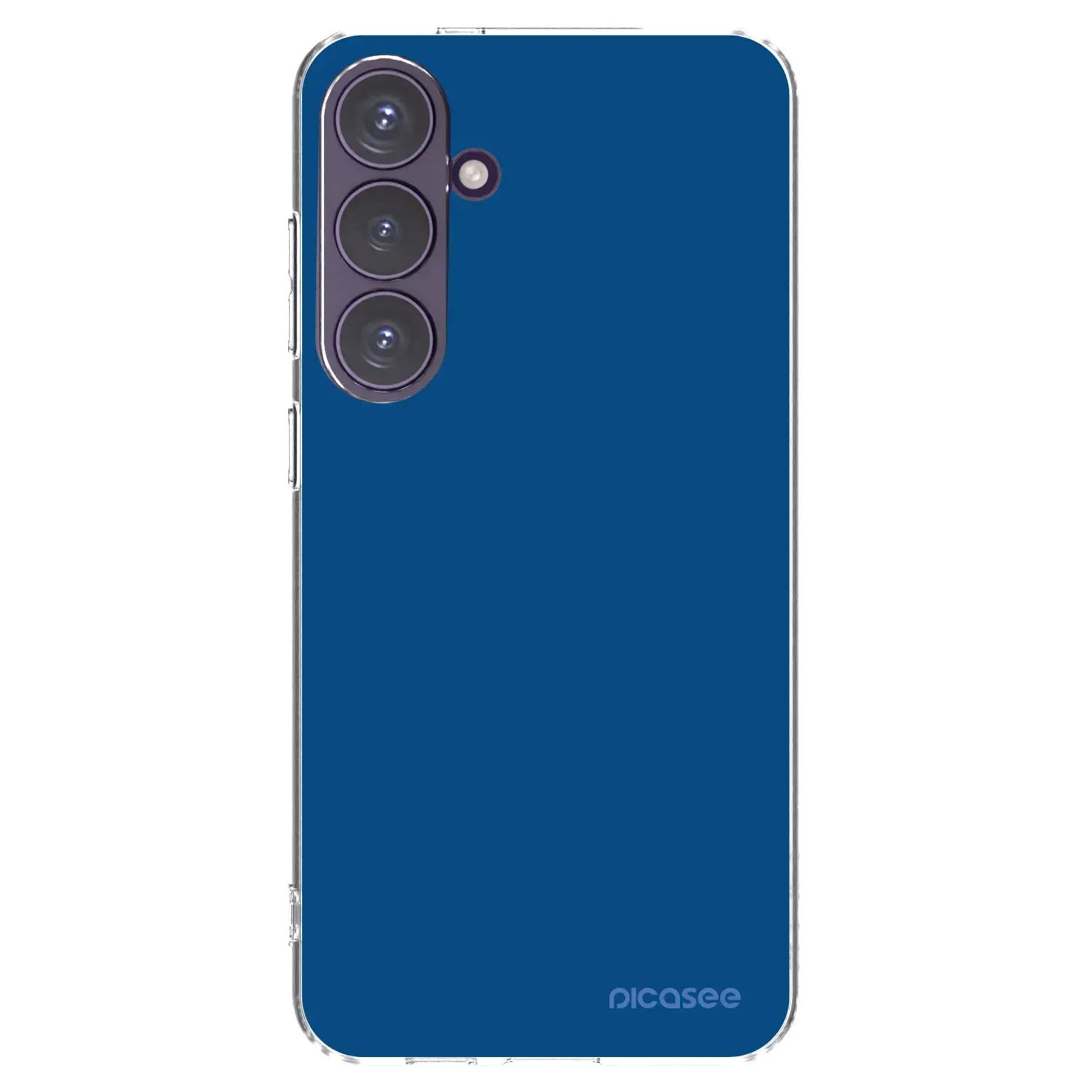 Silikonový průhledný obal pro Samsung Galaxy S24+ S926B 5G - Navy Blue