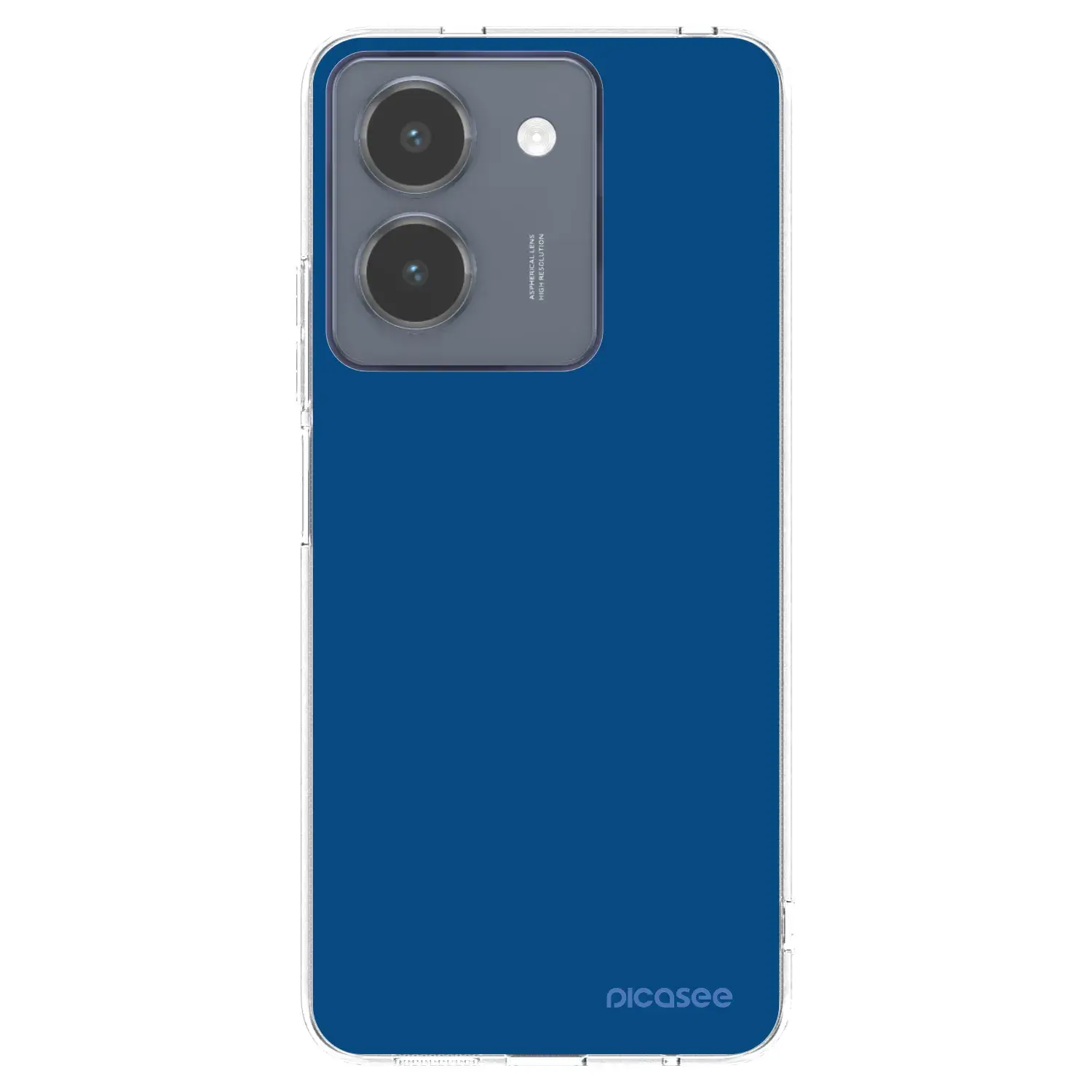 Silikonový průhledný obal pro Vivo Y36 4G - Navy Blue