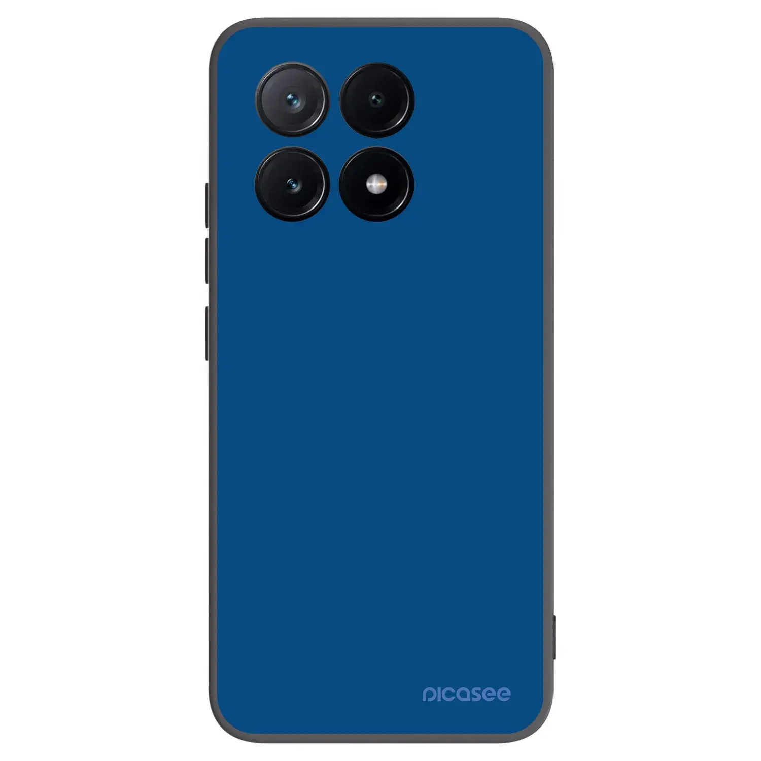 Silikonový černý obal pro Xiaomi Poco X6 Pro - Navy Blue