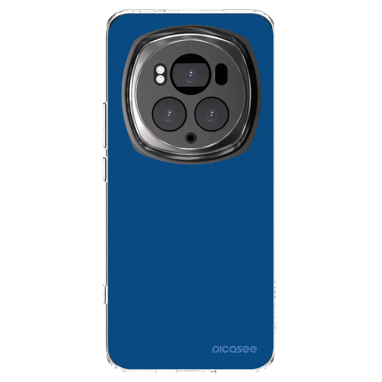 Silikonový průhledný obal pro Honor Magic6 Pro - Navy Blue