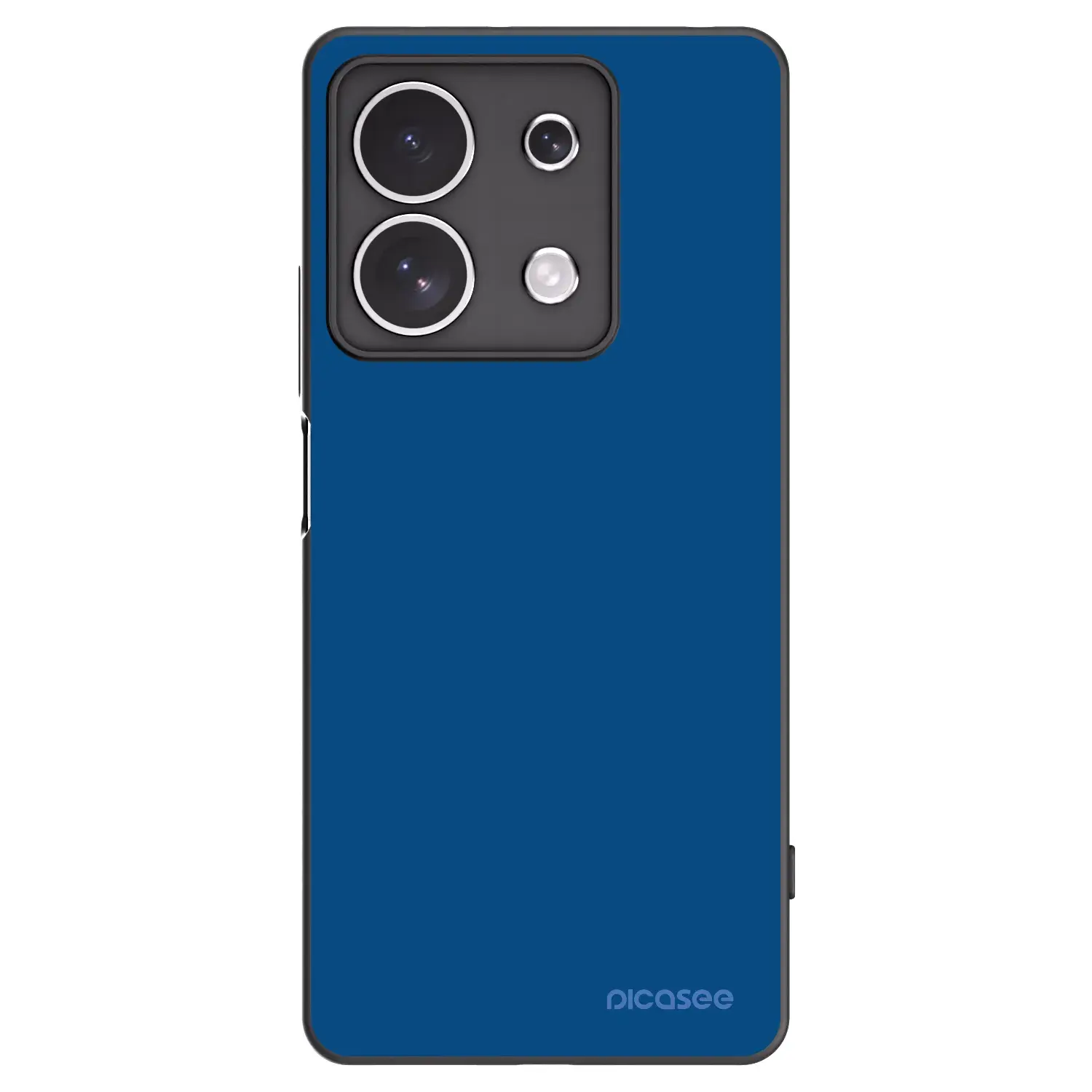 Silikonový černý obal pro Xiaomi Redmi Note 13 4G - Navy Blue