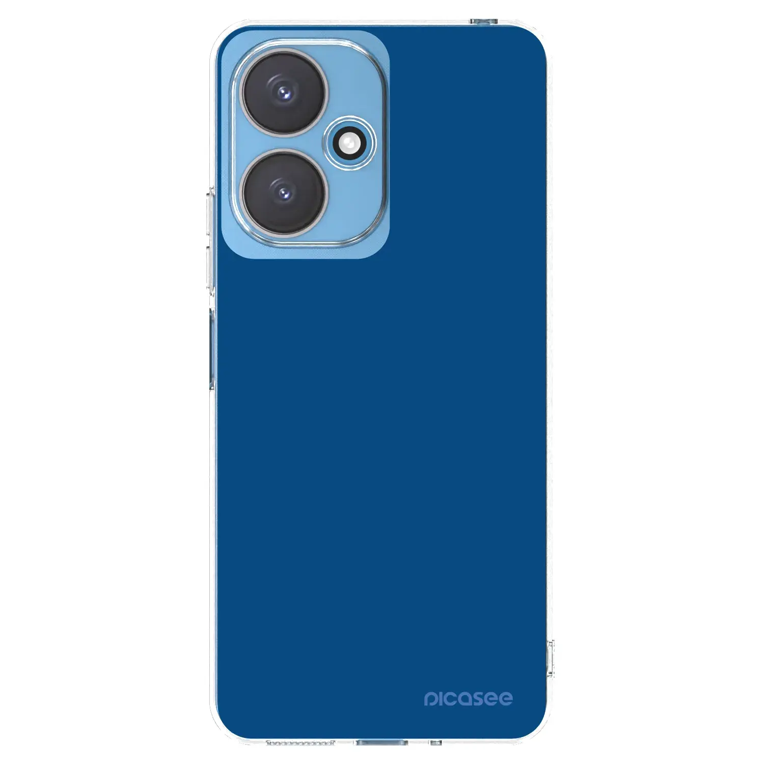 Silikonový průhledný obal pro Xiaomi Redmi 13C 5G - Navy Blue