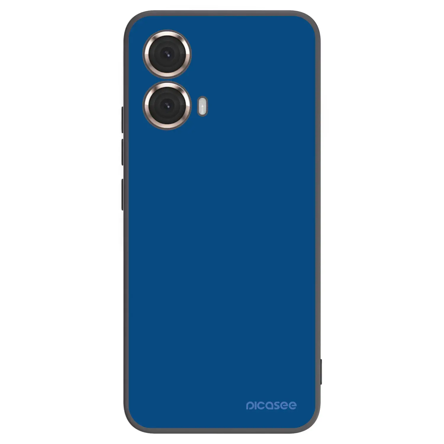 Silikonový černý obal pro Motorola Moto G85 - Navy Blue