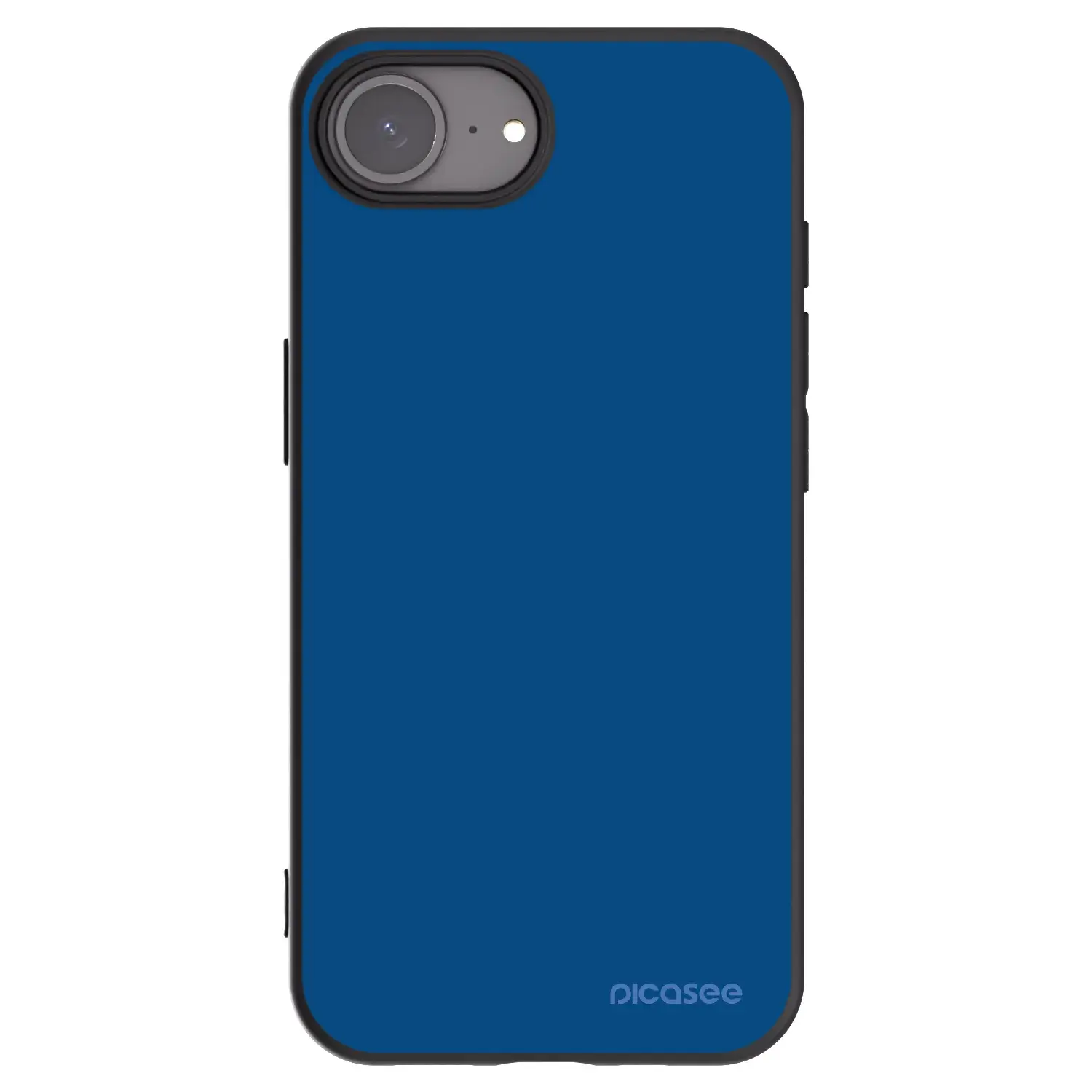 Silikonový černý obal pro Apple iPhone 16e - Navy Blue