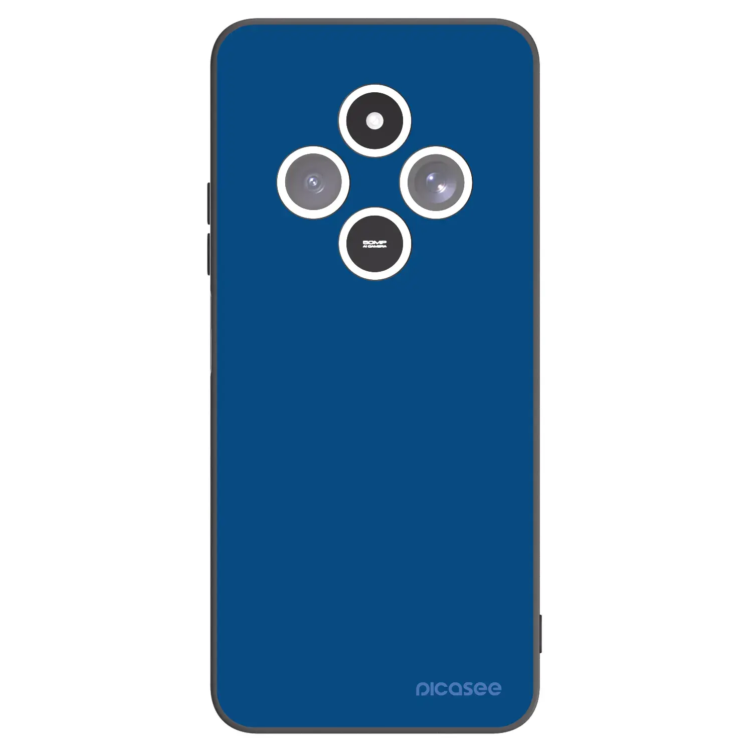 Silikonový černý obal pro Xiaomi Redmi 14C - Navy Blue