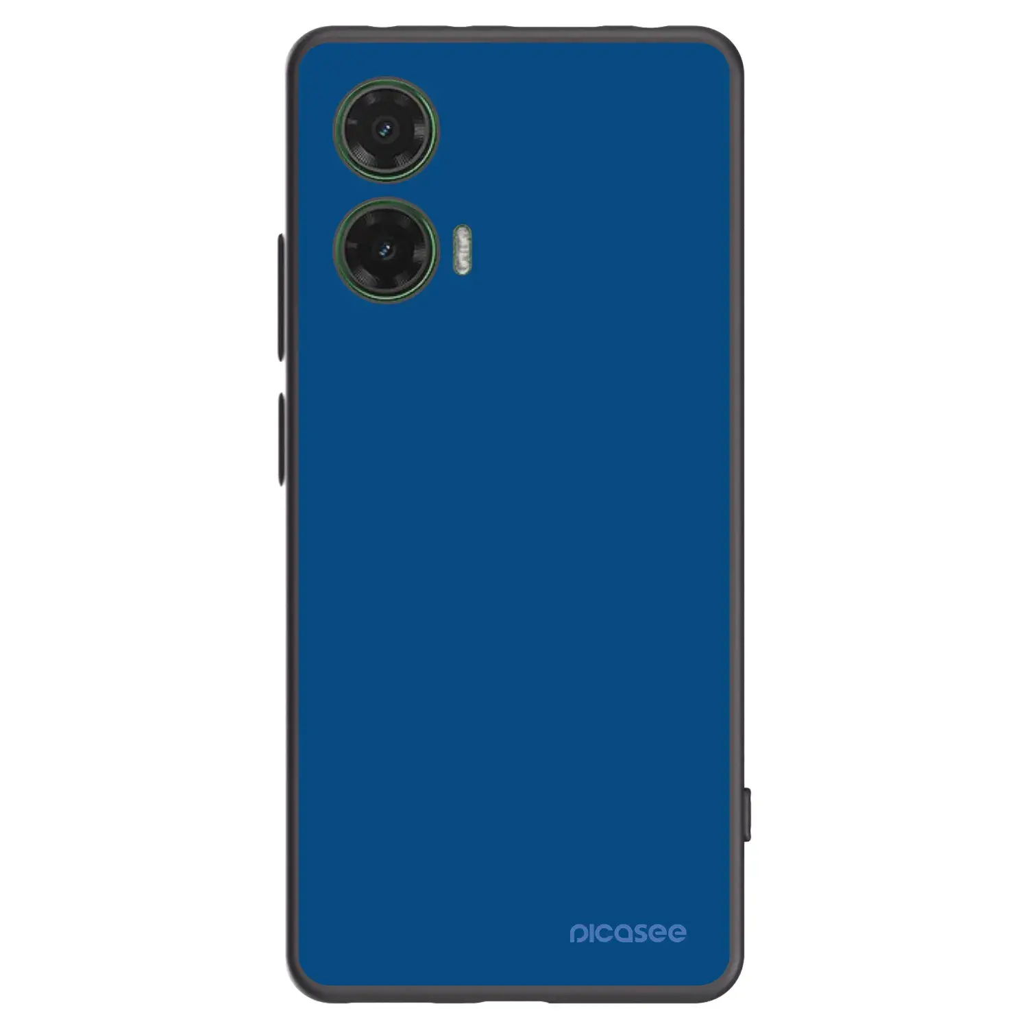 Silikonový černý obal pro Motorola Moto G35 5G - Navy Blue