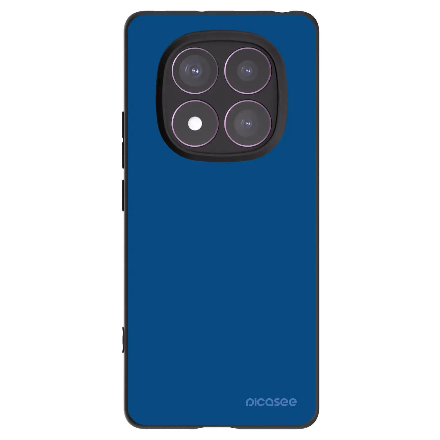 Silikonový černý obal pro Xiaomi Redmi Note 14 Pro 4G - Navy Blue