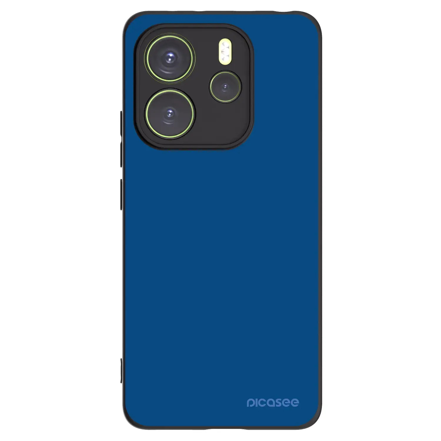 Silikonový černý obal pro Xiaomi Redmi Note 14 4G - Navy Blue