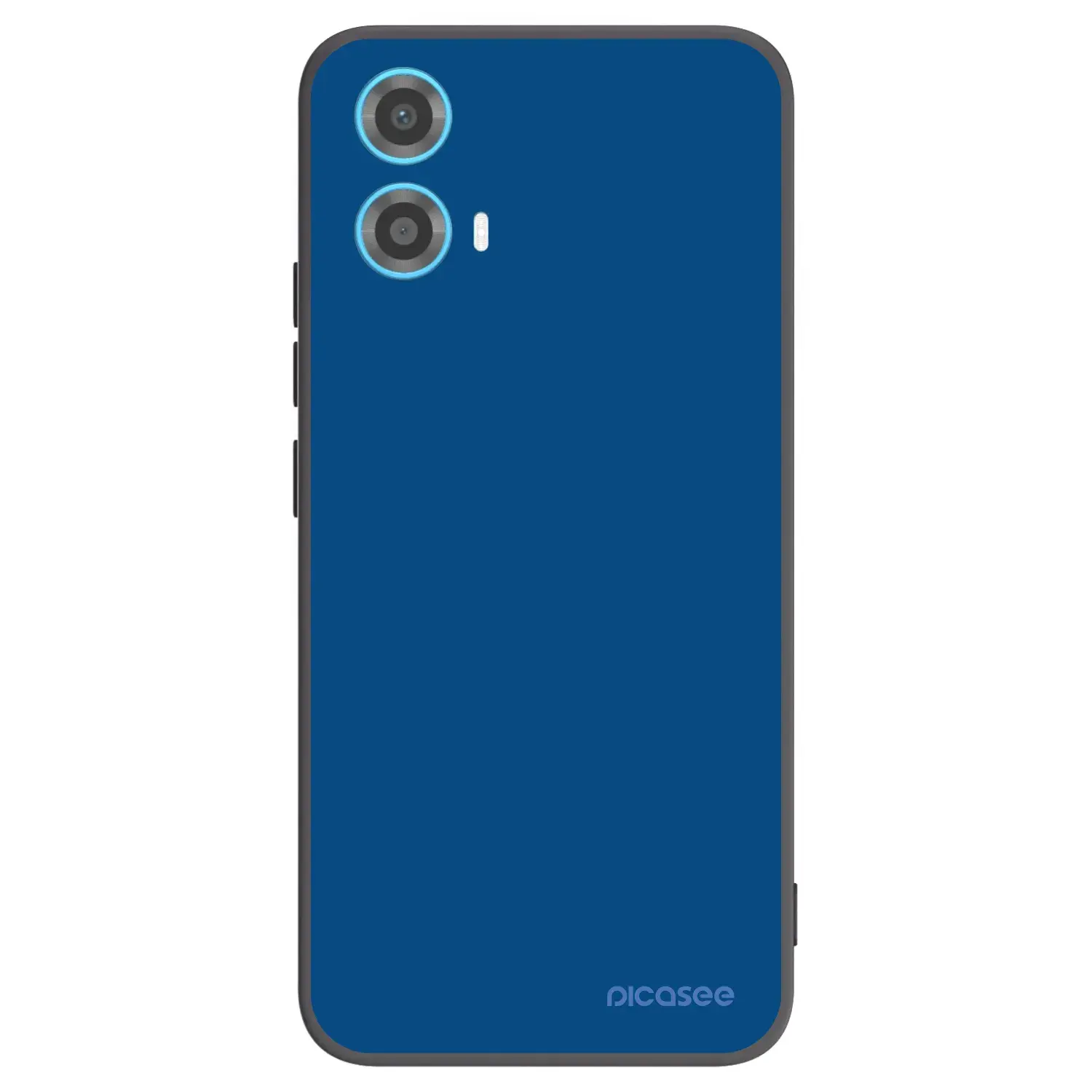 Silikonový černý obal pro Motorola Moto G34 5G - Navy Blue