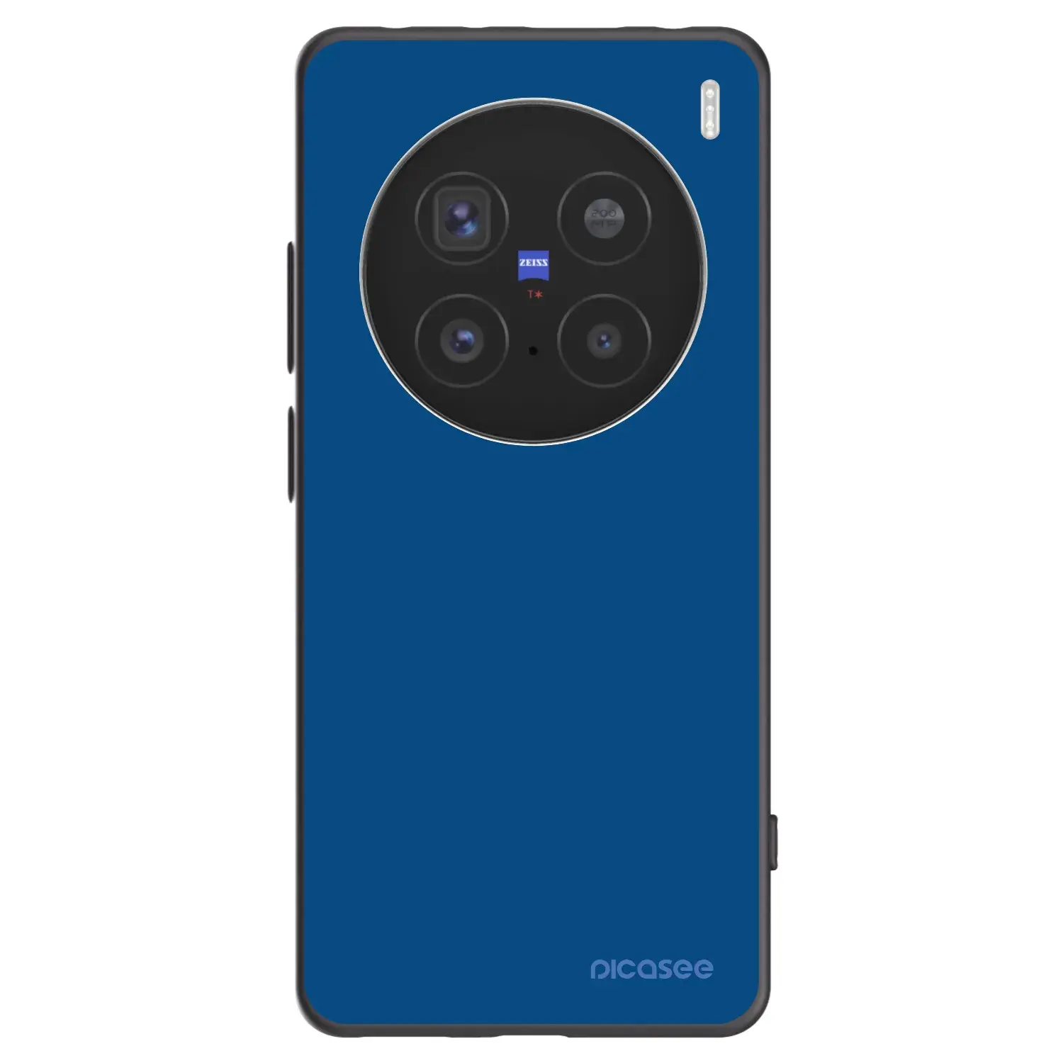 Silikonový černý obal pro Vivo X200 Pro - Navy Blue